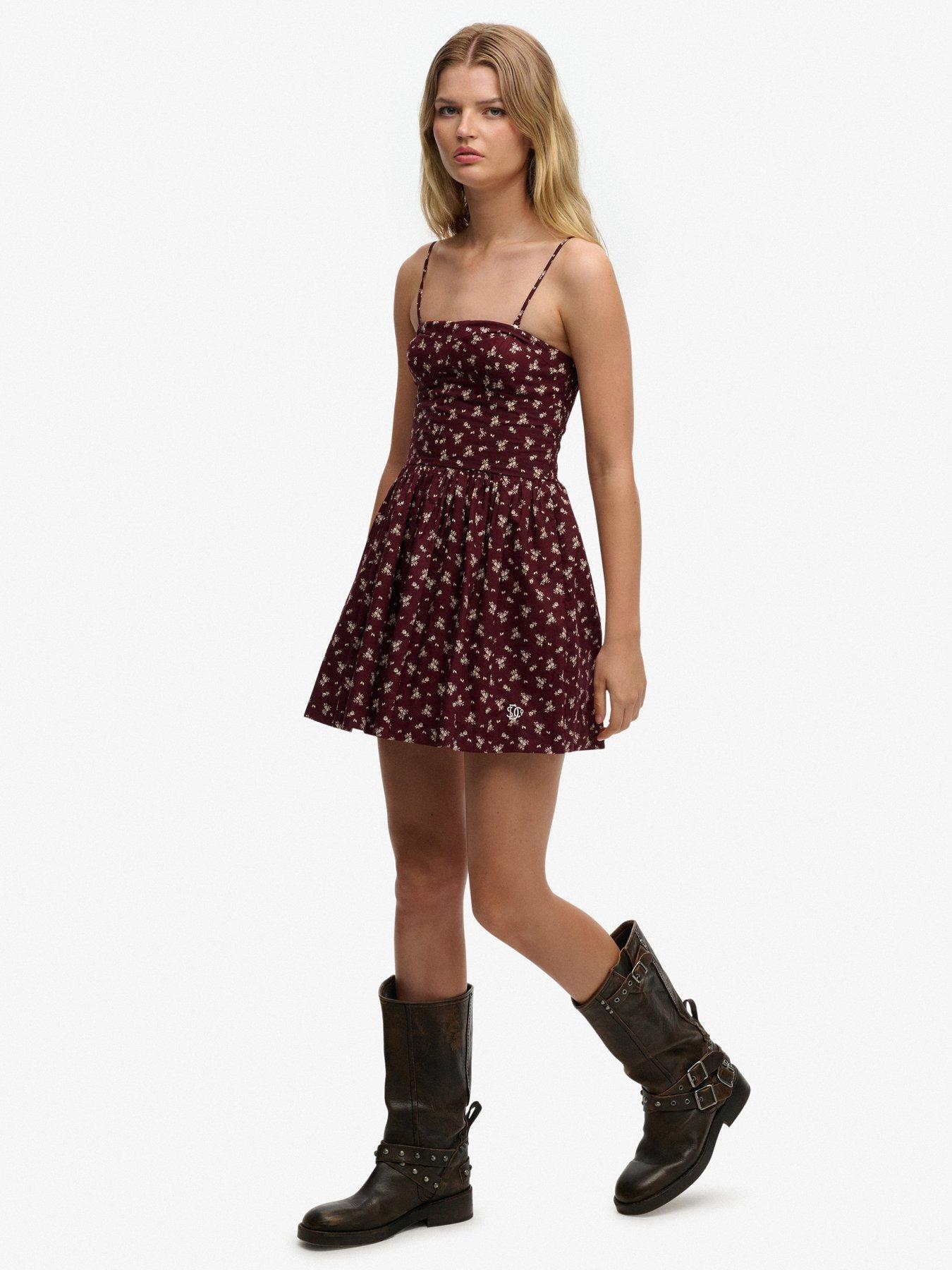 Image 3 of 7 of Superdry Corset Cami Mini Dress