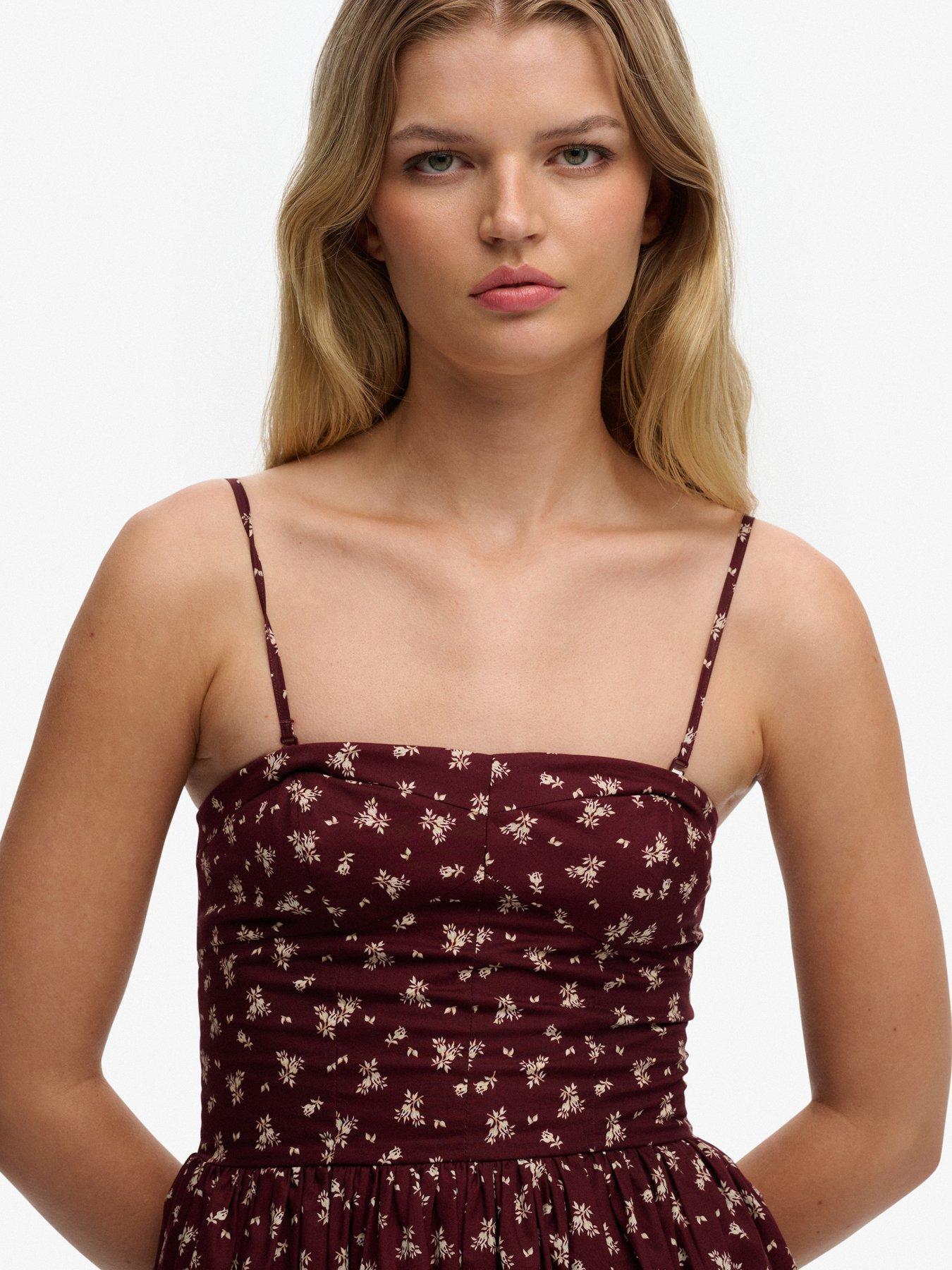 Image 5 of 7 of Superdry Corset Cami Mini Dress