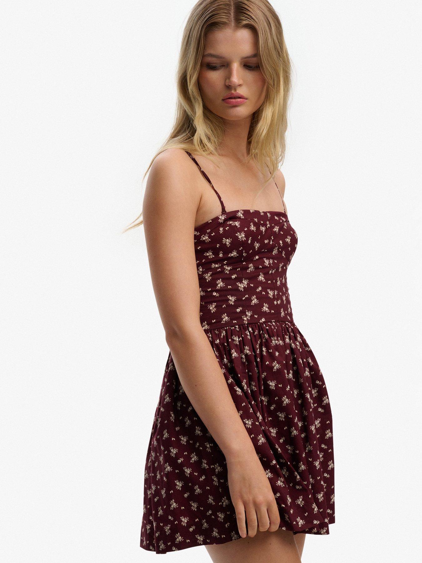 Image 6 of 7 of Superdry Corset Cami Mini Dress
