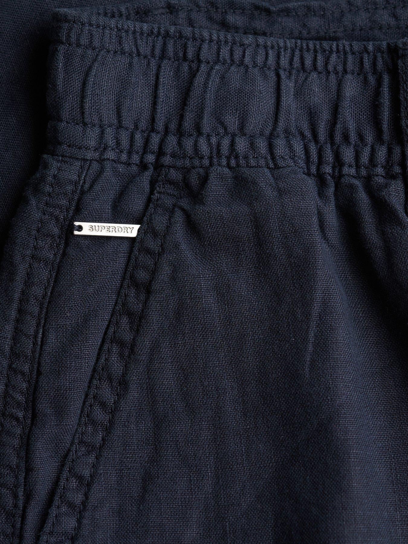 Image 7 of 7 of Superdry Mid Rise Linen Short