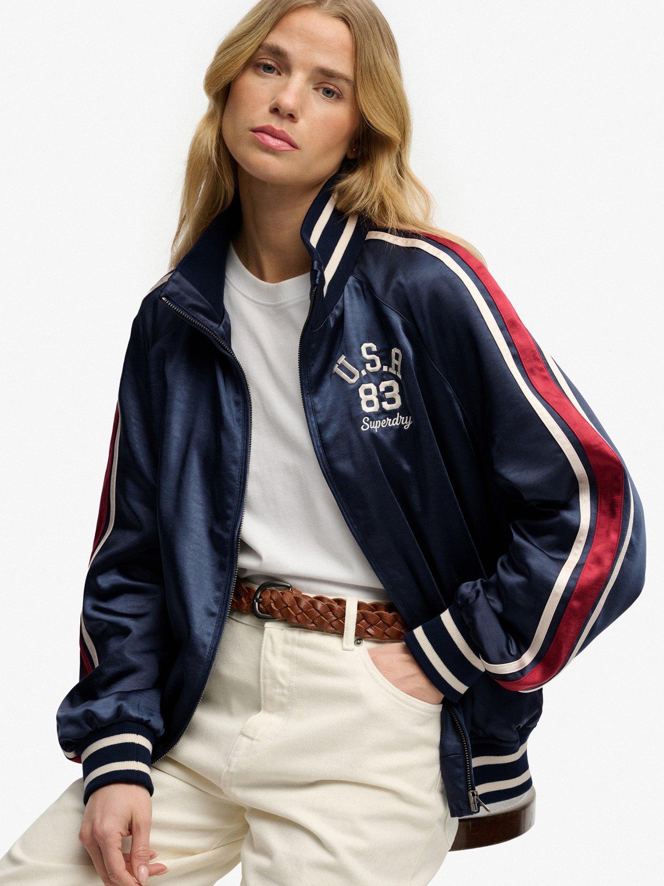 Image 5 of 6 of Superdry Suika Track Jacket - Navy
