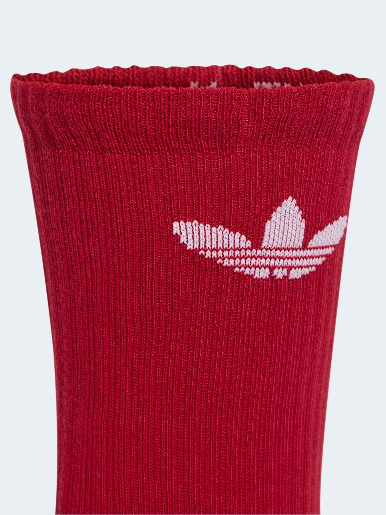 Image 3 of 4 of adidas Originals Unisex Crew Socks 6 Pack - Multi