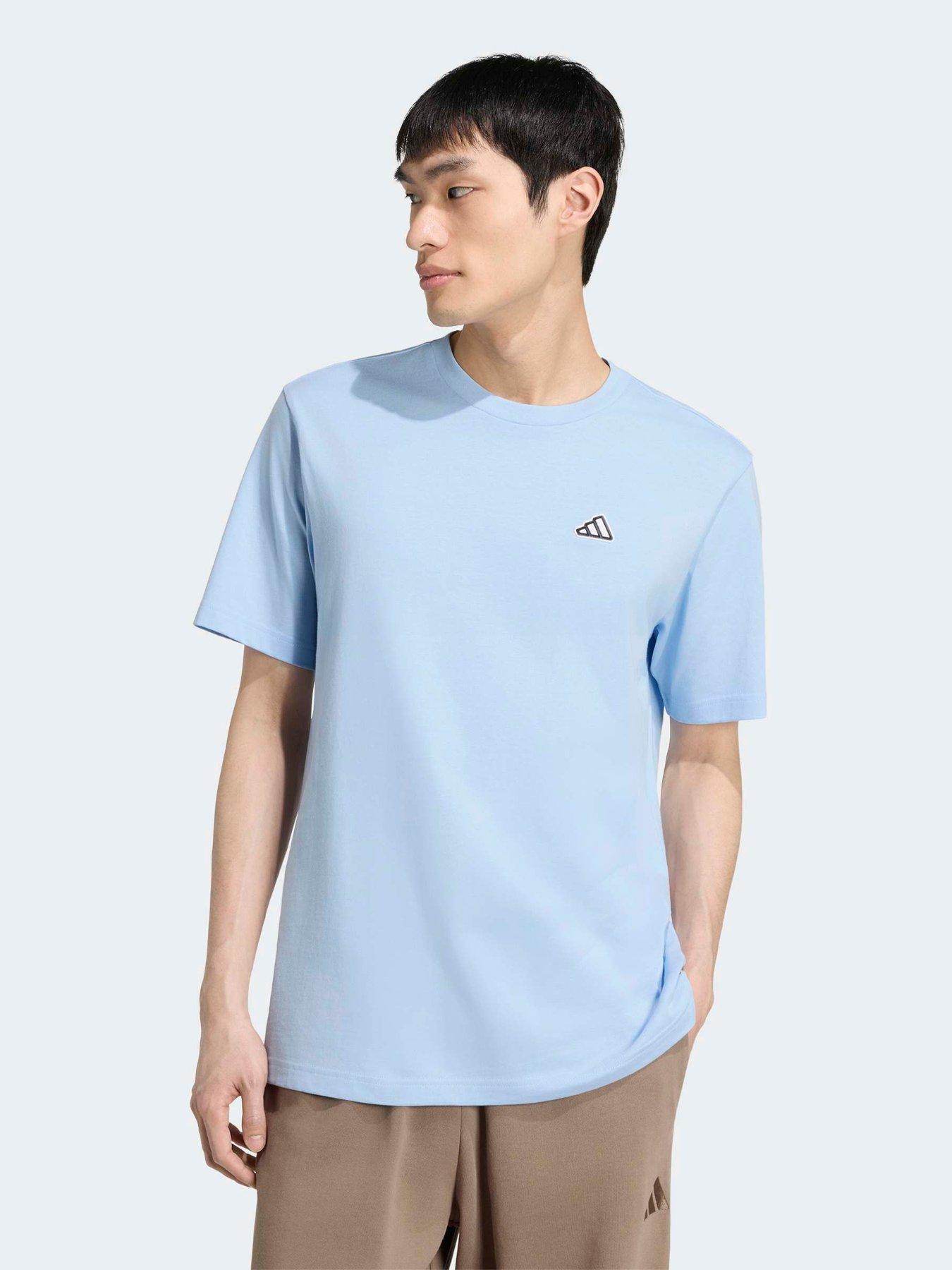 adidas Sportswear Men's Icon Tee - Blue