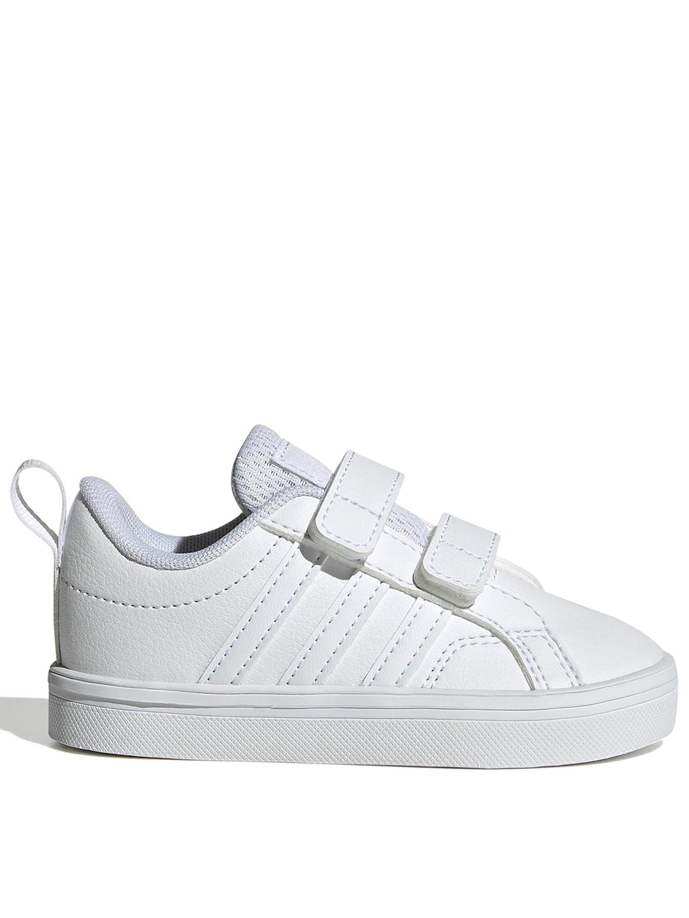 adidas Sportswear Kids' VS Pace 2.0 Breathable Mesh Trainers - White