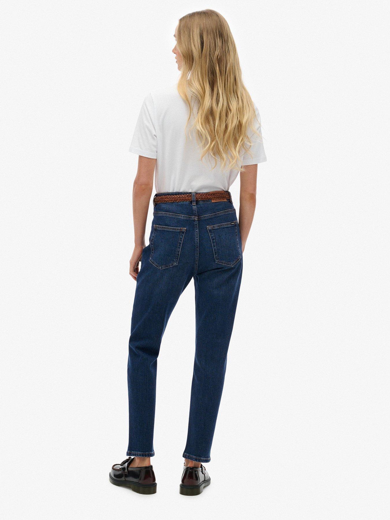 Image 5 of 7 of Superdry High Rise Mom Jean