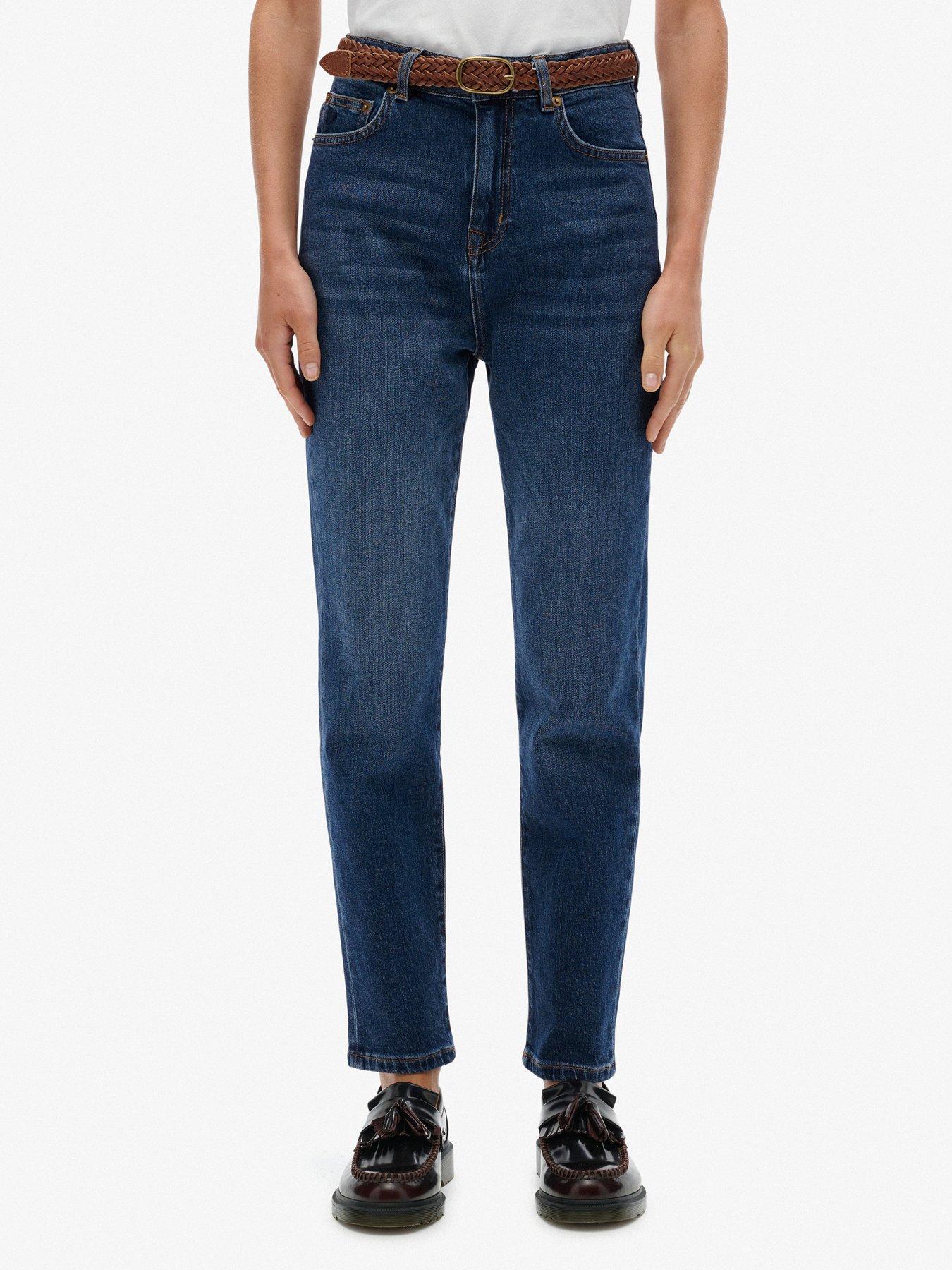 Image 6 of 7 of Superdry High Rise Mom Jean