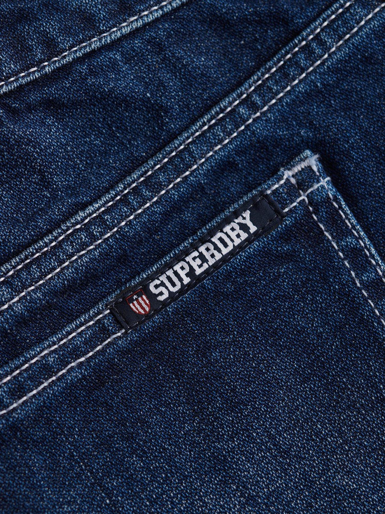 Image 7 of 7 of Superdry Low Rise Denim Hot Shorts