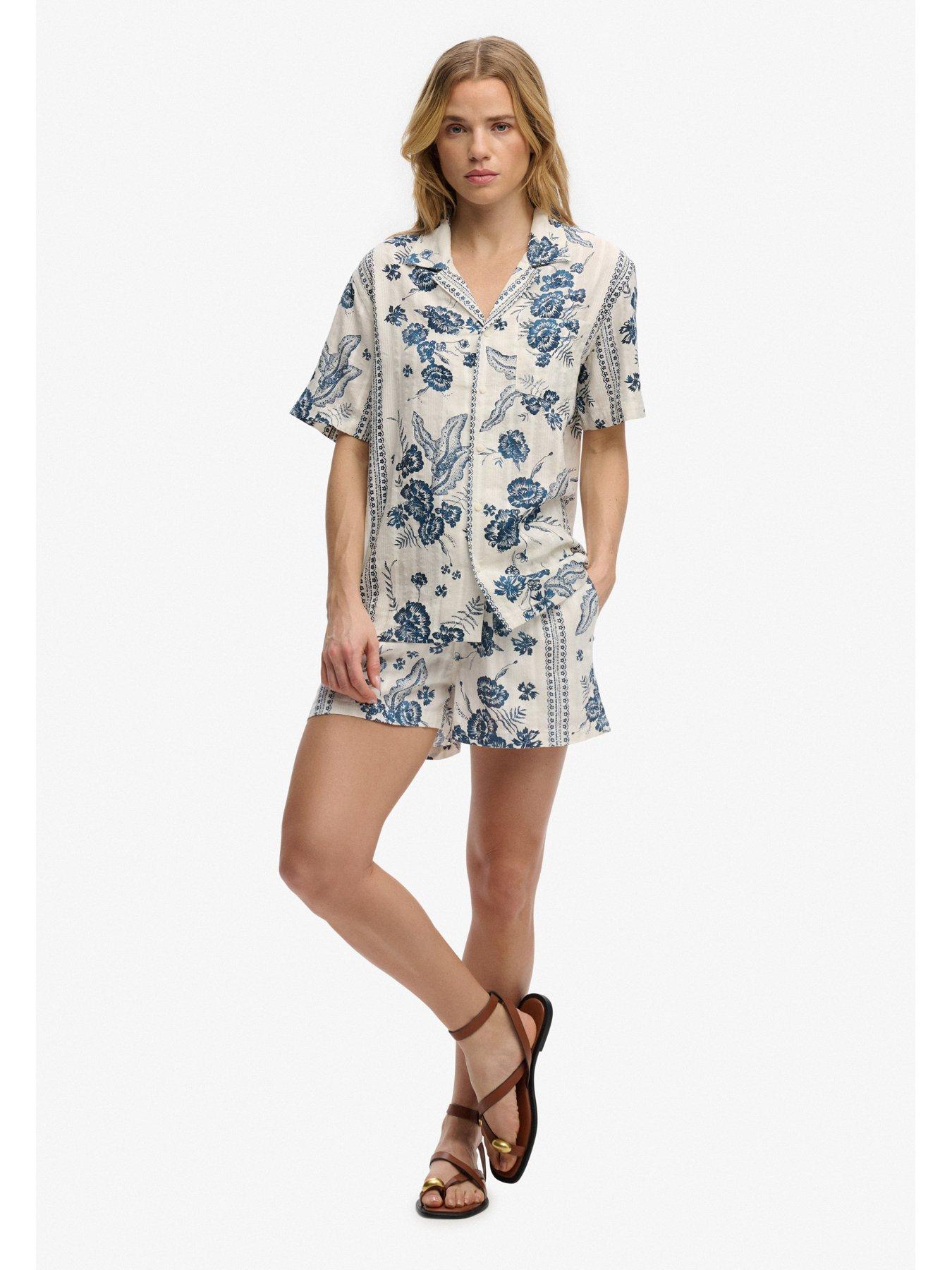 Image 3 of 6 of Superdry Cotton Printed Beach Short