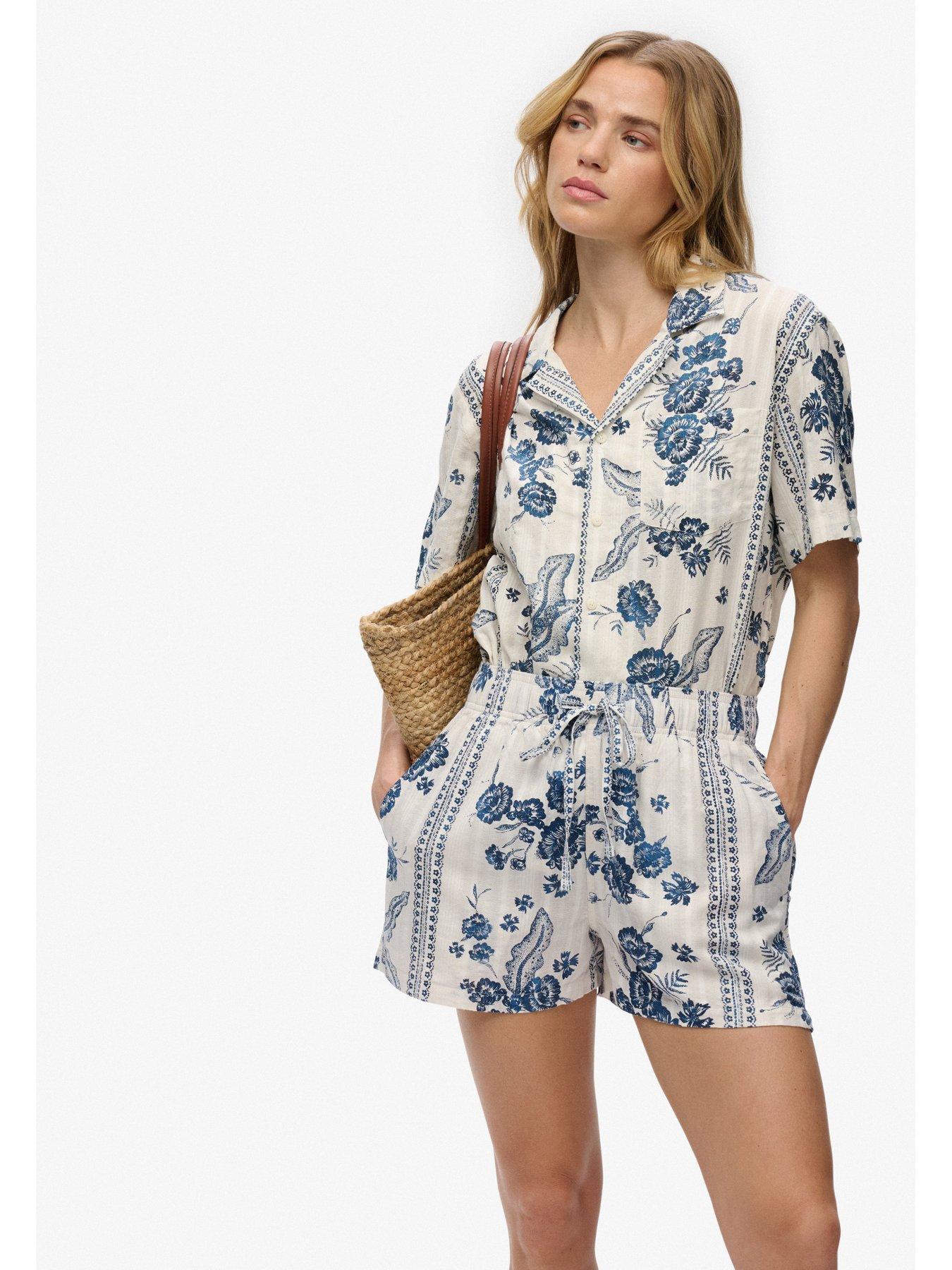 Image 4 of 6 of Superdry Cotton Printed Beach Short