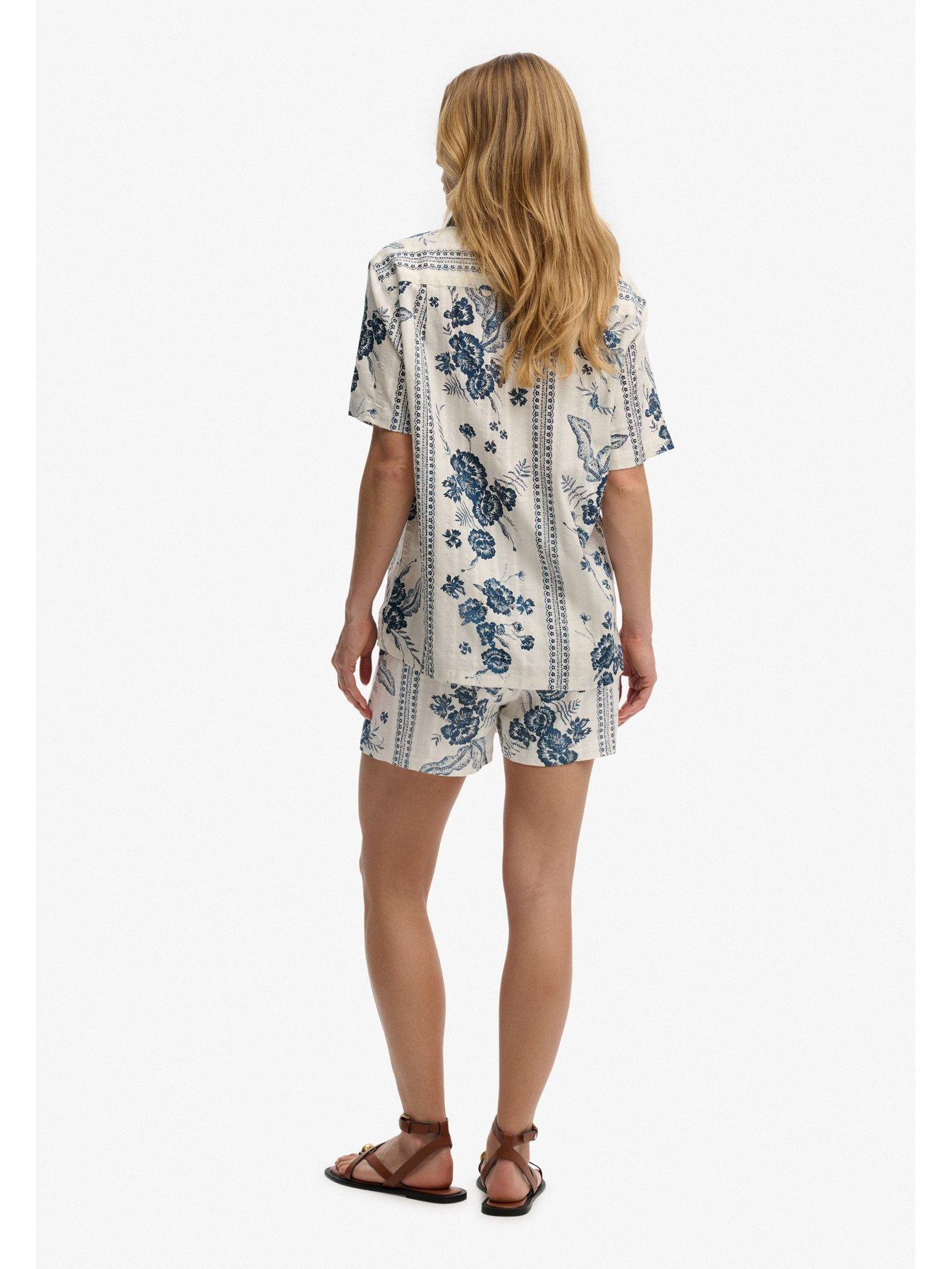 Image 5 of 6 of Superdry Cotton Printed Beach Short