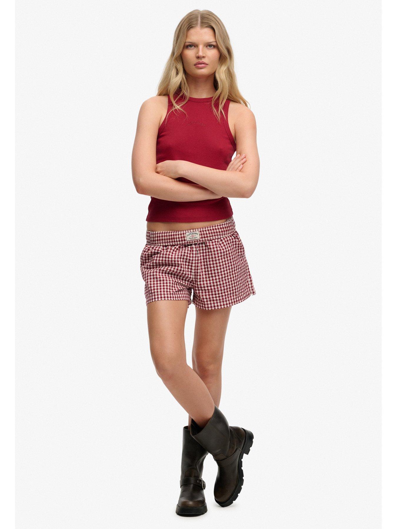 Image 3 of 6 of Superdry Cotton Stripe Elastic Short