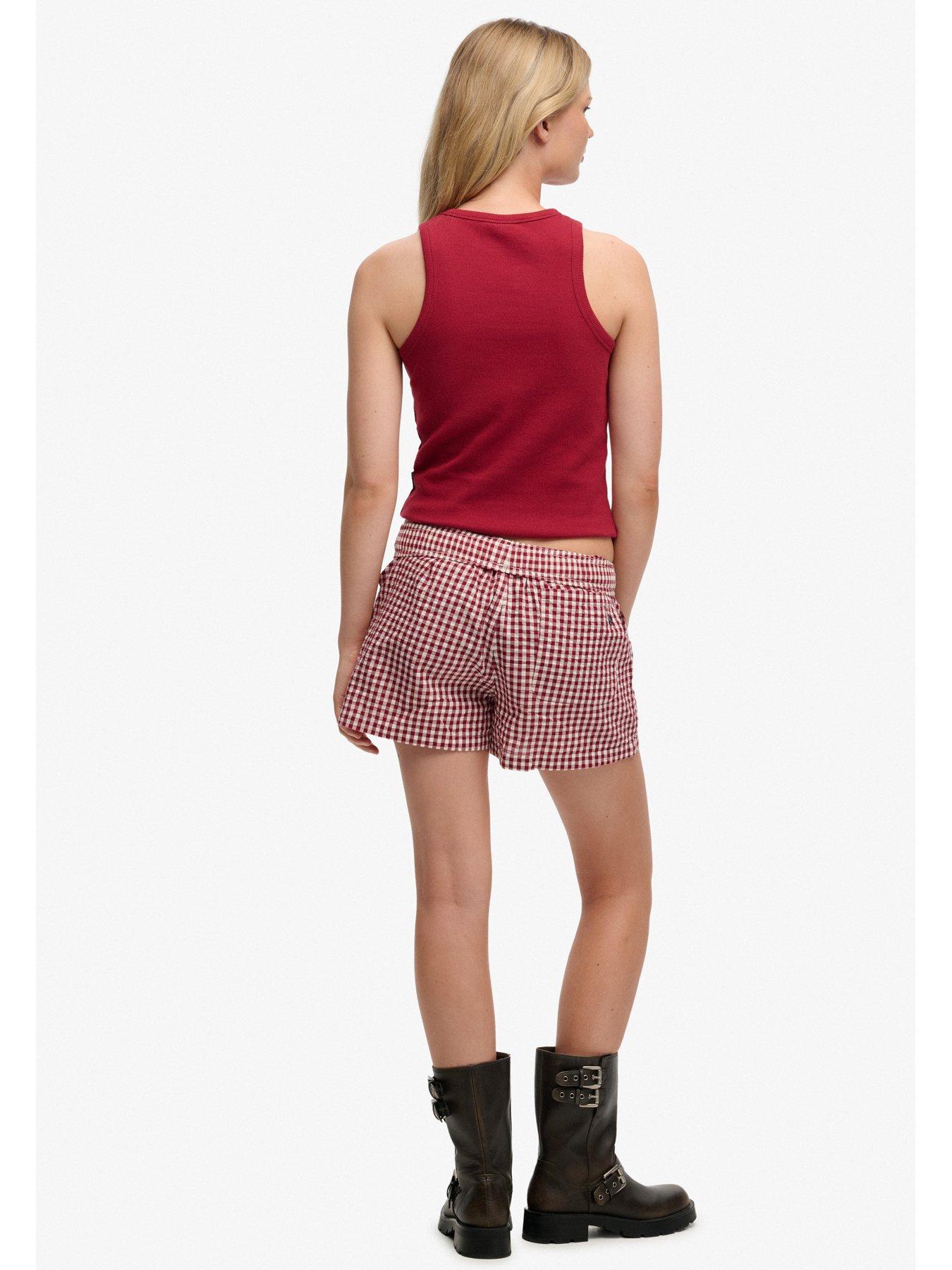 Image 4 of 6 of Superdry Cotton Stripe Elastic Short