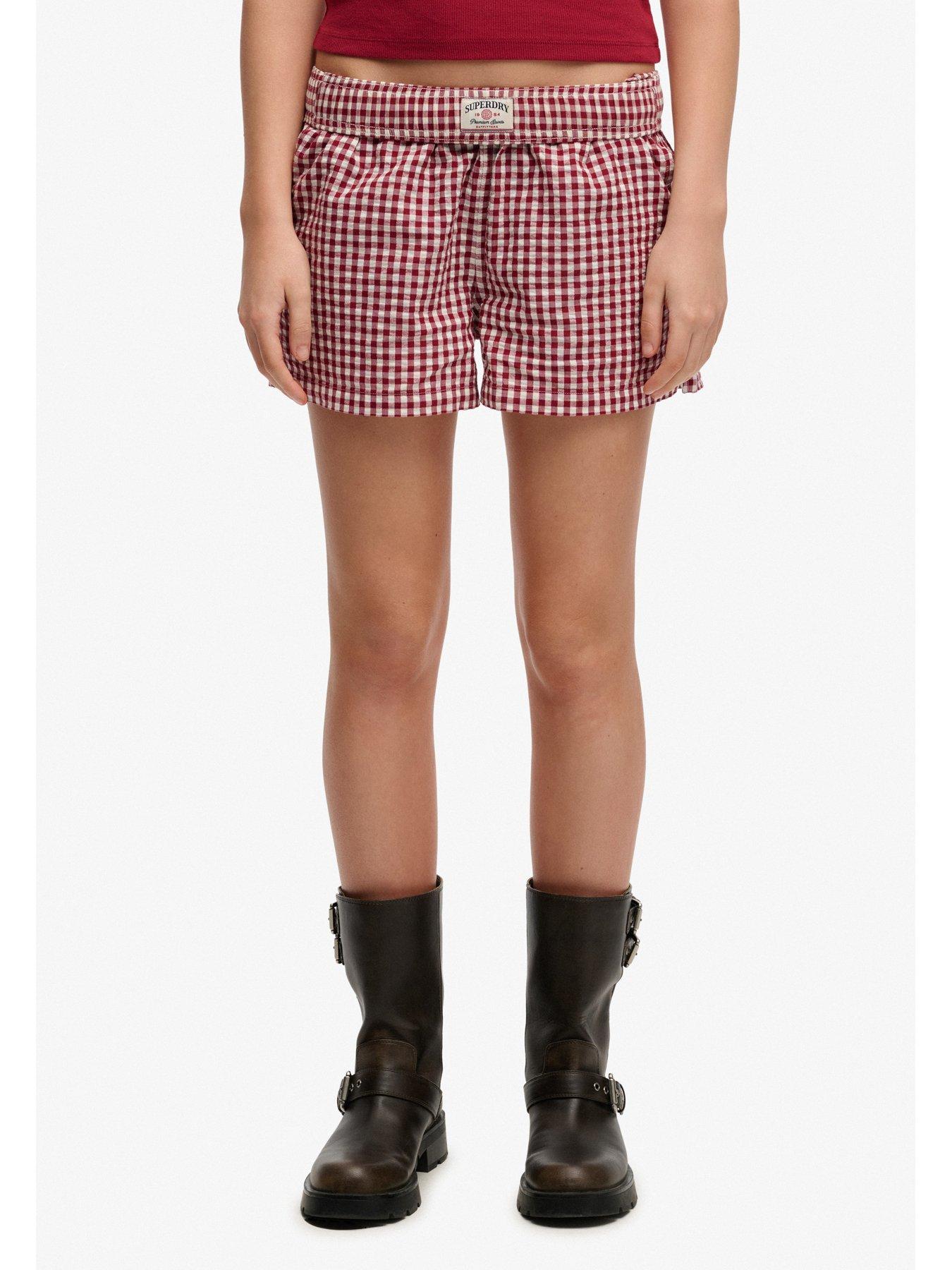 Image 6 of 6 of Superdry Cotton Stripe Elastic Short