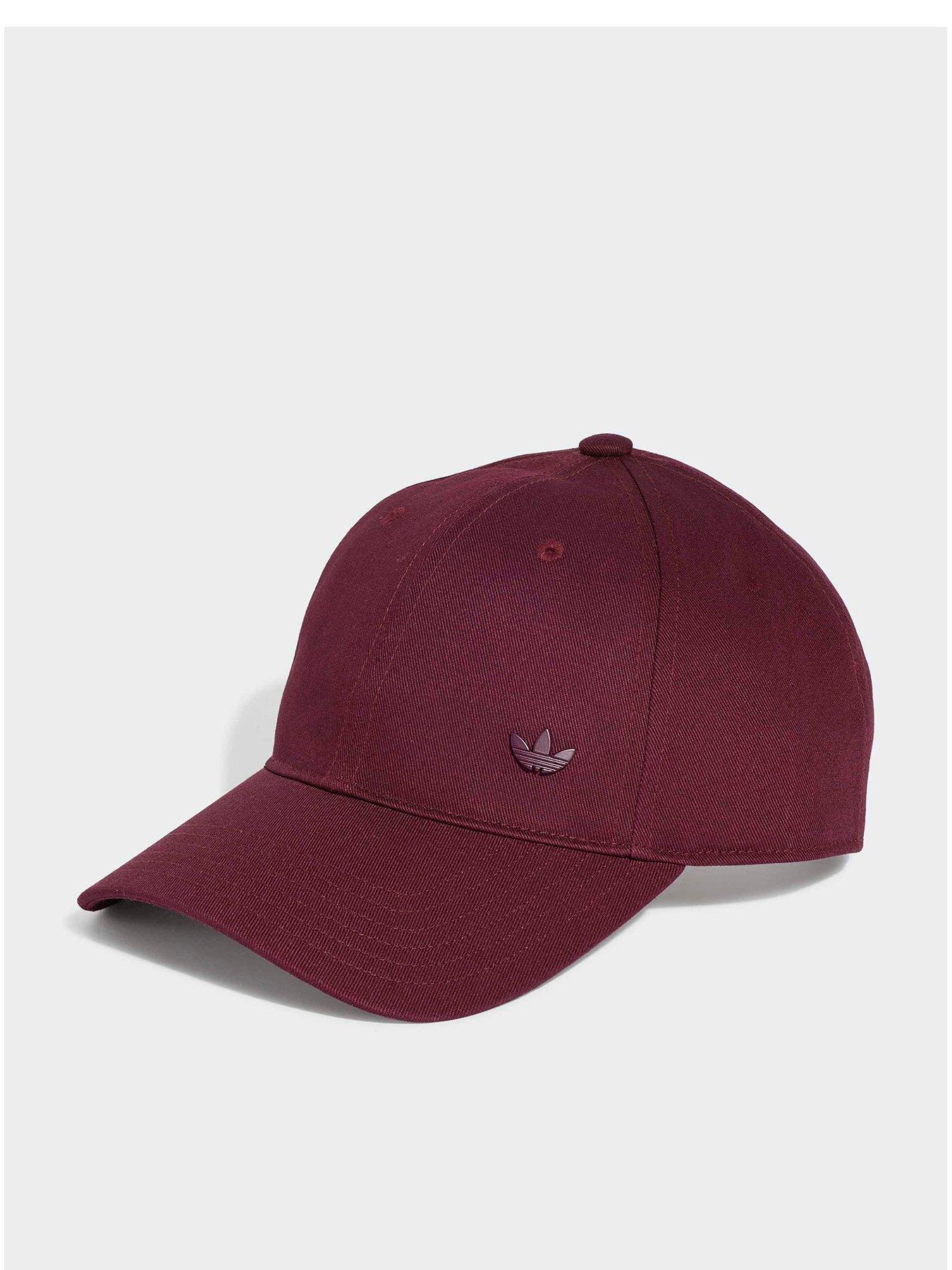 adidas Originals Mens Dad Logo Cap - Burgundy