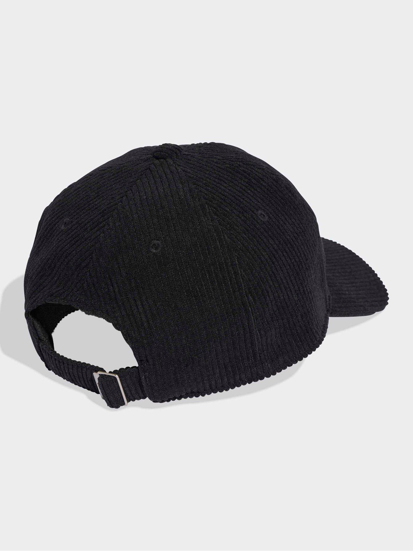 Image 2 of 4 of adidas Originals Corduroy Baseball Cap - Black