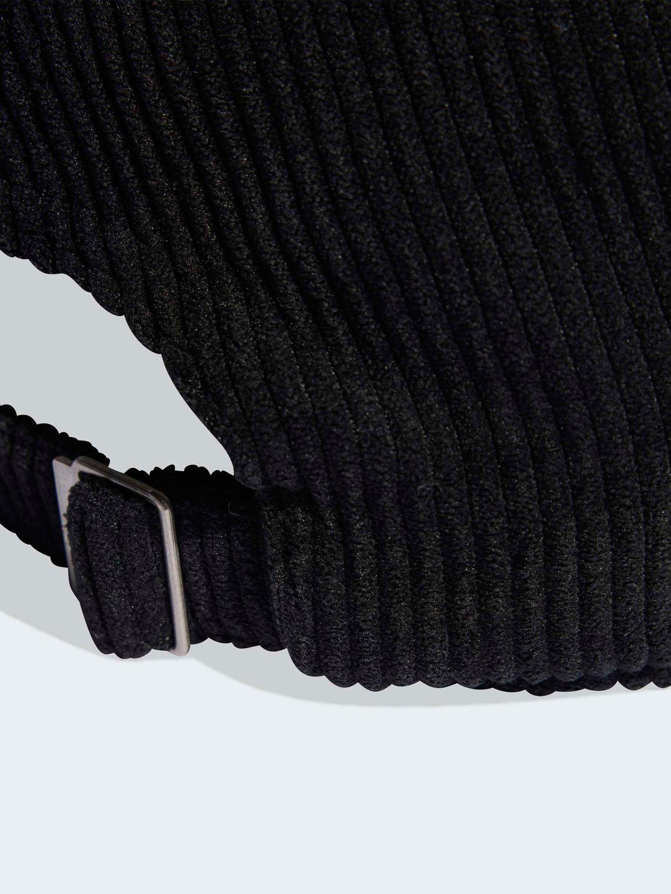 Image 4 of 4 of adidas Originals Corduroy Baseball Cap - Black