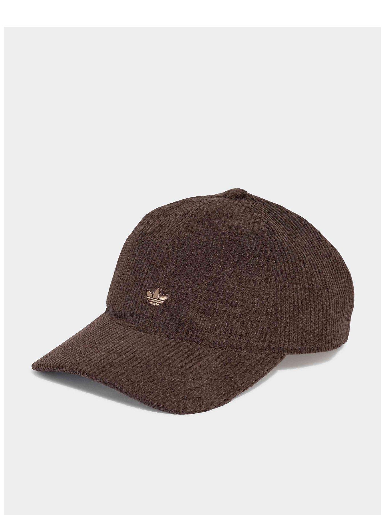 adidas Originals Mens Corduroy Baseball Cap - Brown