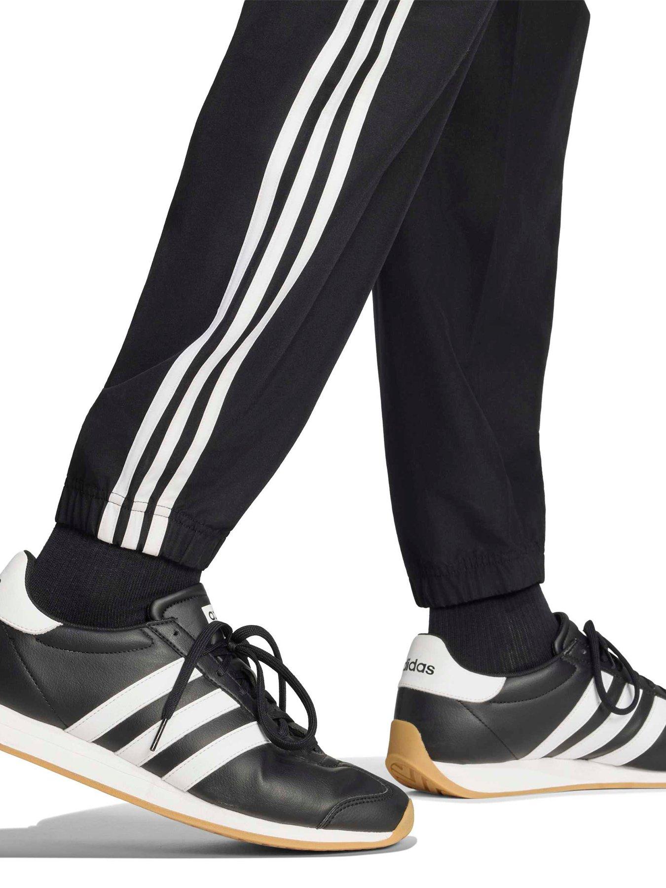 Image 5 of 5 of adidas Sportswear Mens 3 Stripe Woven Tracksuit - Black