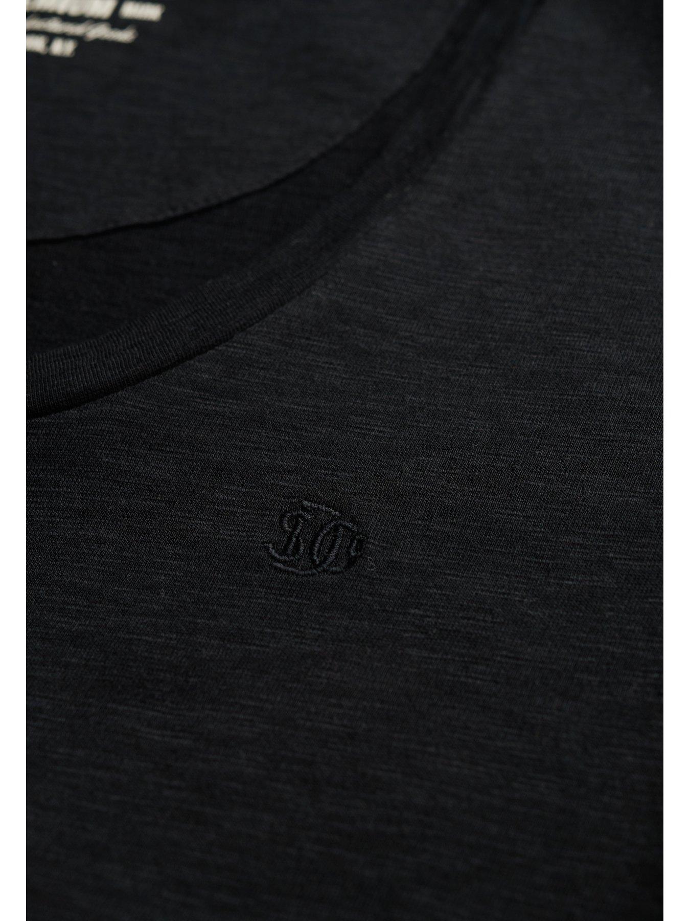 Image 6 of 6 of Superdry Studios Scoop Neck Tee - Black