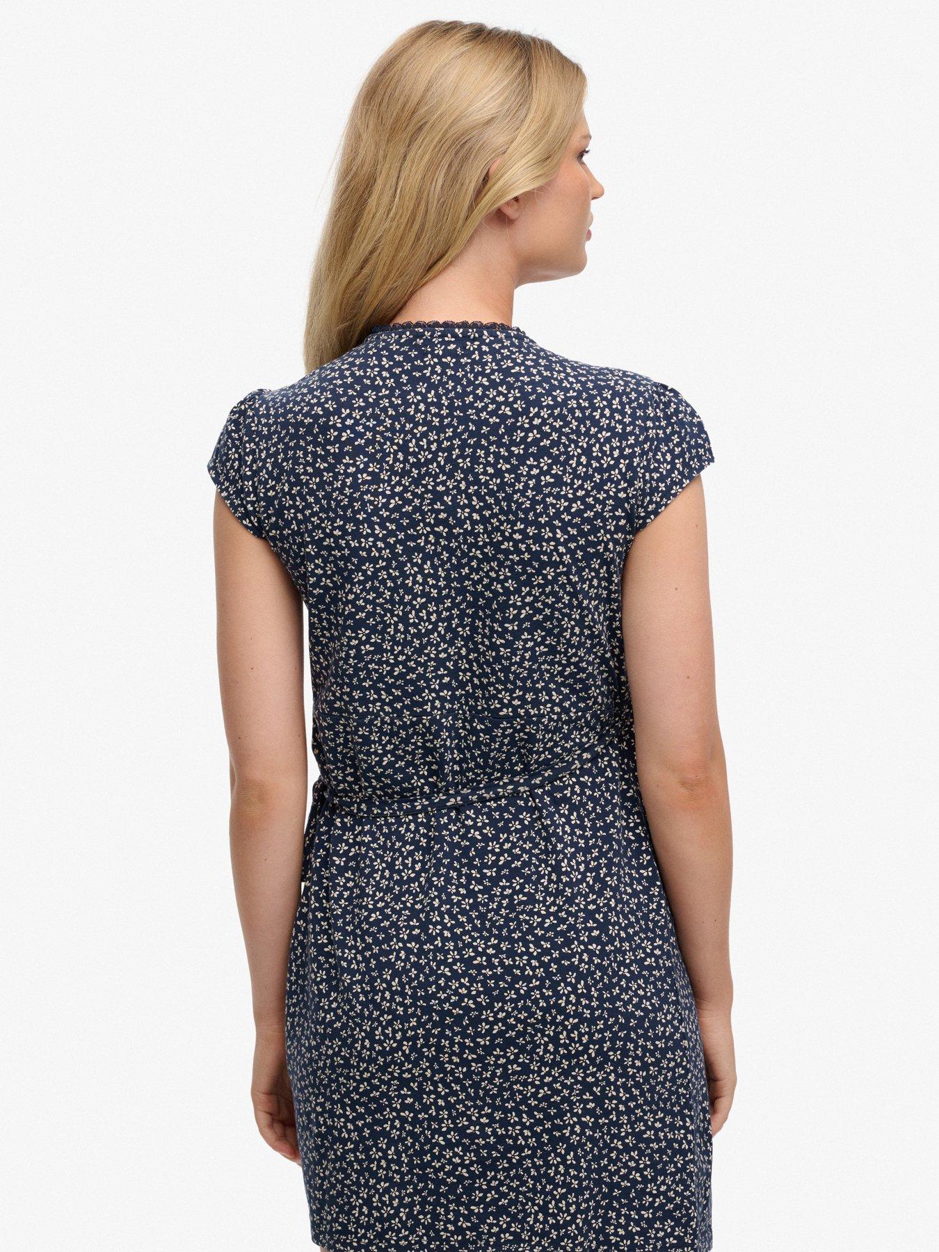 Image 2 of 6 of Superdry Athletic Essential Wrap Dress