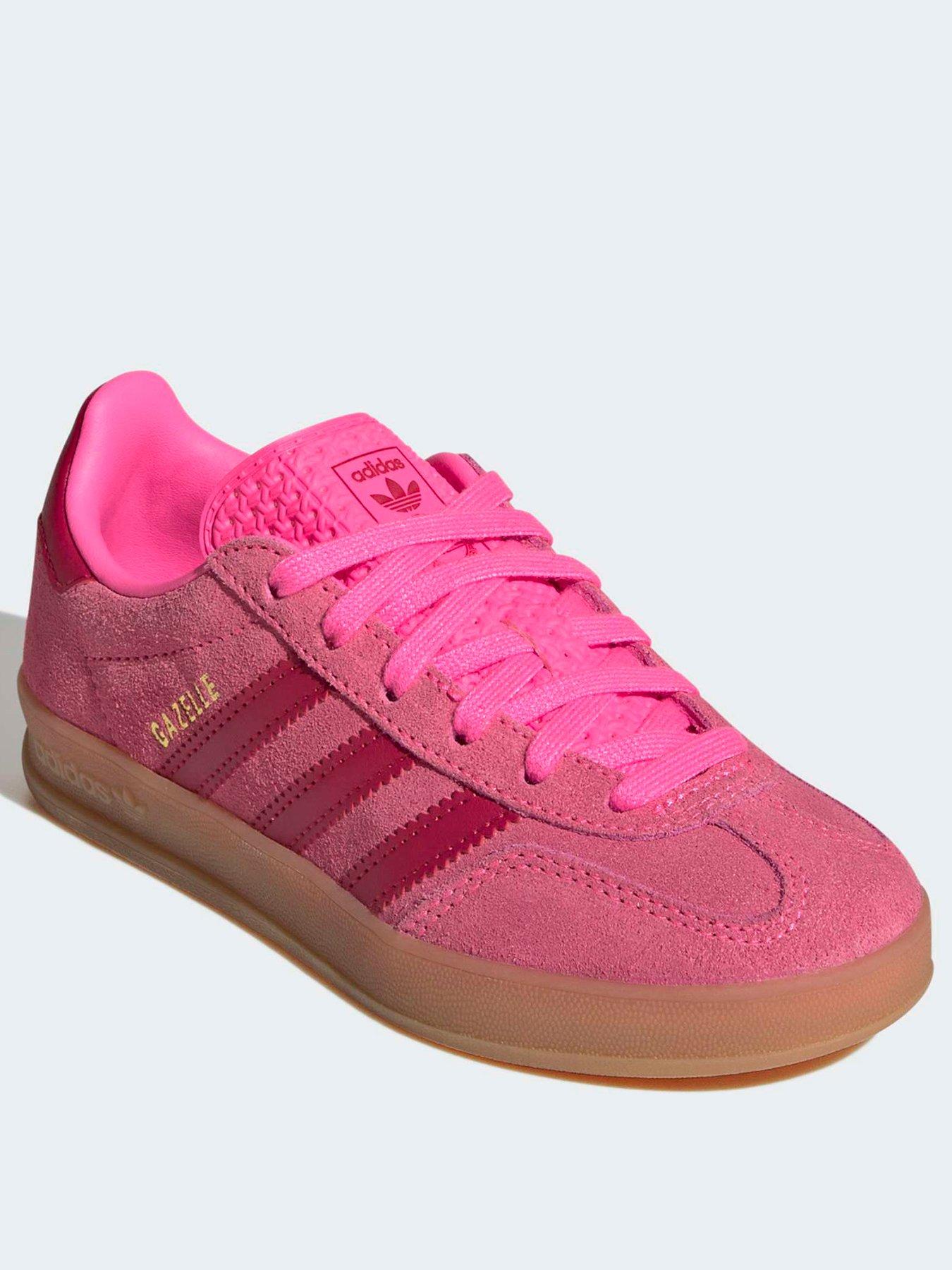 Image 2 of 7 of adidas Originals Girls' Gazelle Indoor Trainers - Pink