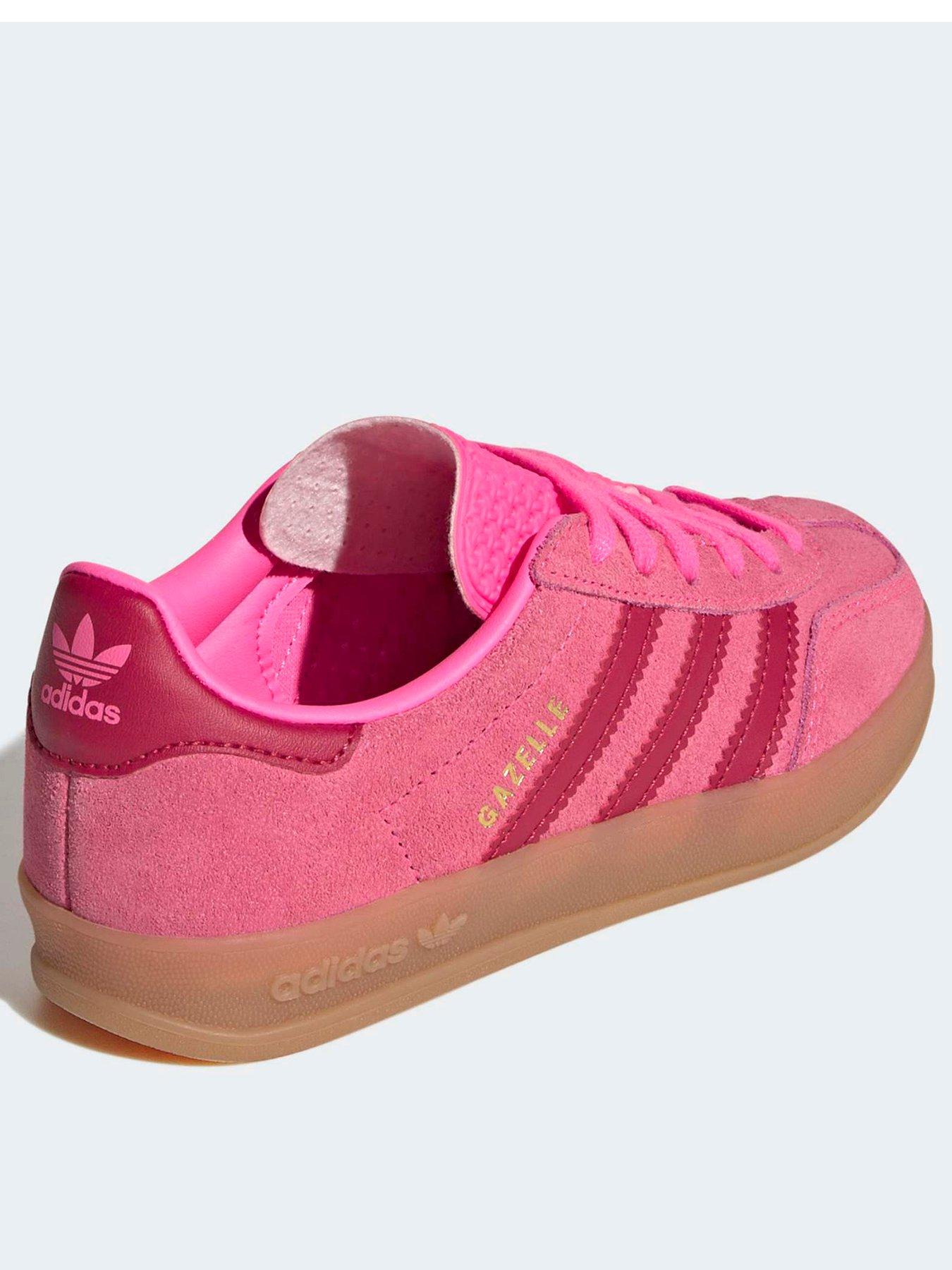 Image 3 of 7 of adidas Originals Girls' Gazelle Indoor Trainers - Pink