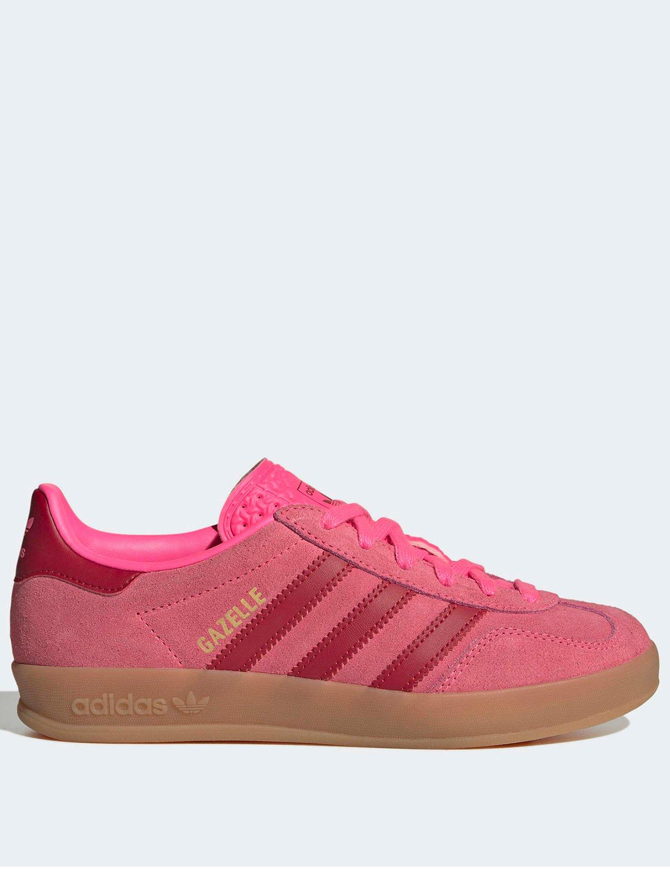adidas Originals Junior Gazelle Indoor Trainers - Pink
