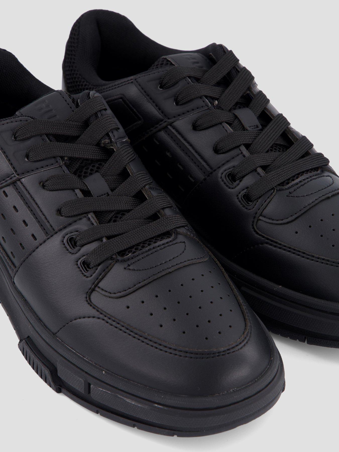 Image 5 of 7 of HUGO Yarrow Tenn PU Trainers - Black