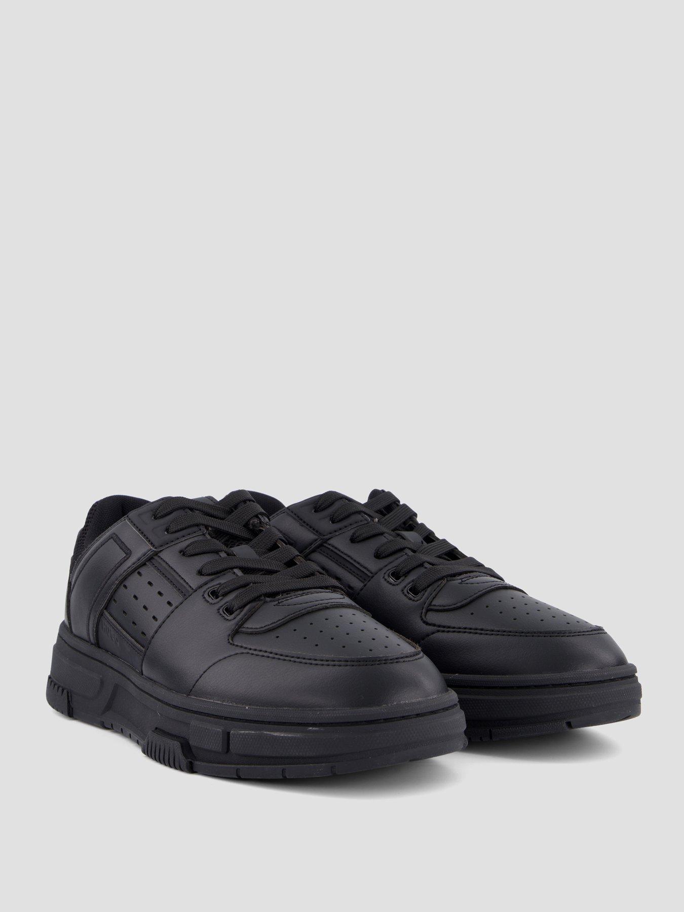 Image 6 of 7 of HUGO Yarrow Tenn PU Trainers - Black