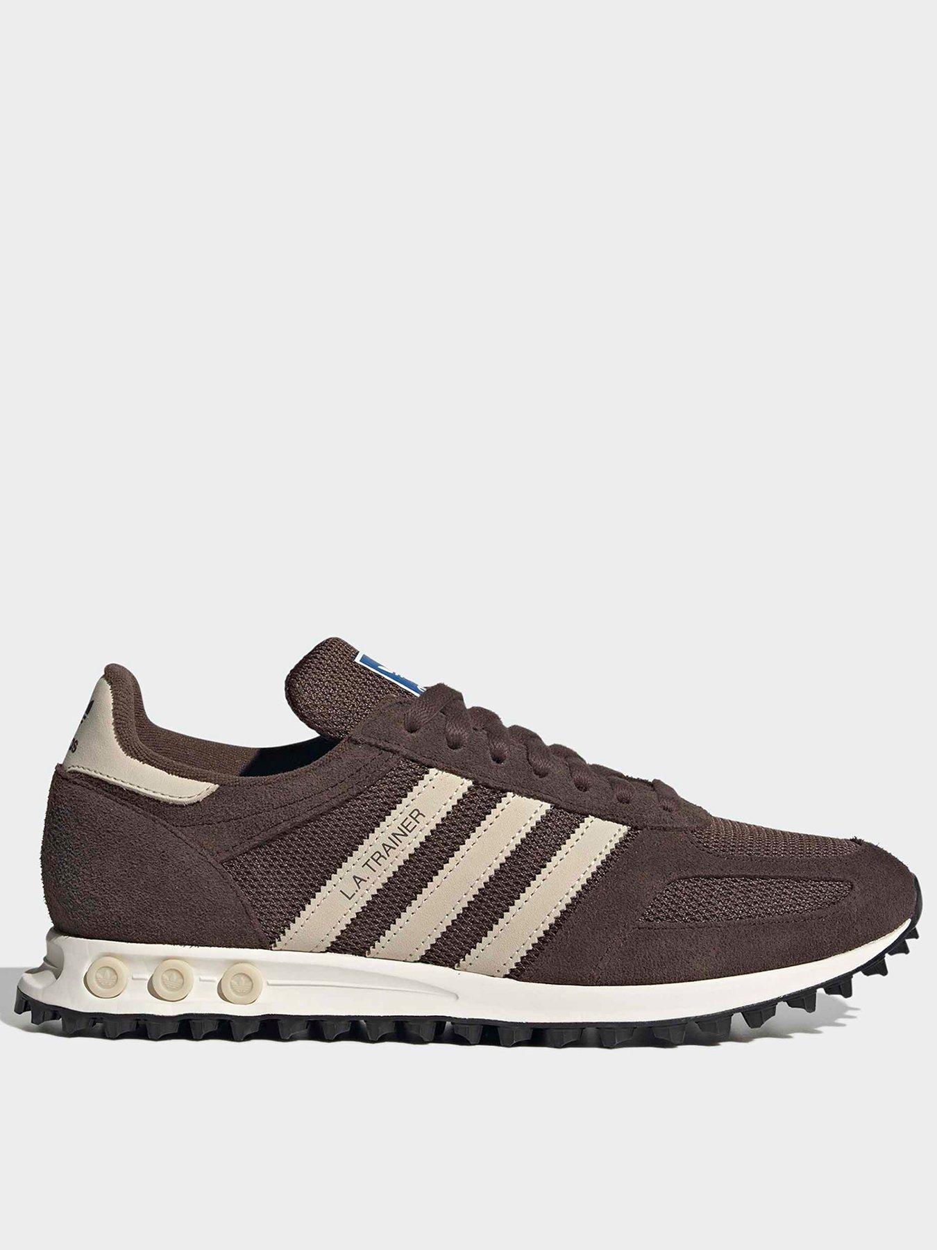 Image 1 of 7 of adidas Originals Mens La Trainer Og Trainers - Brown