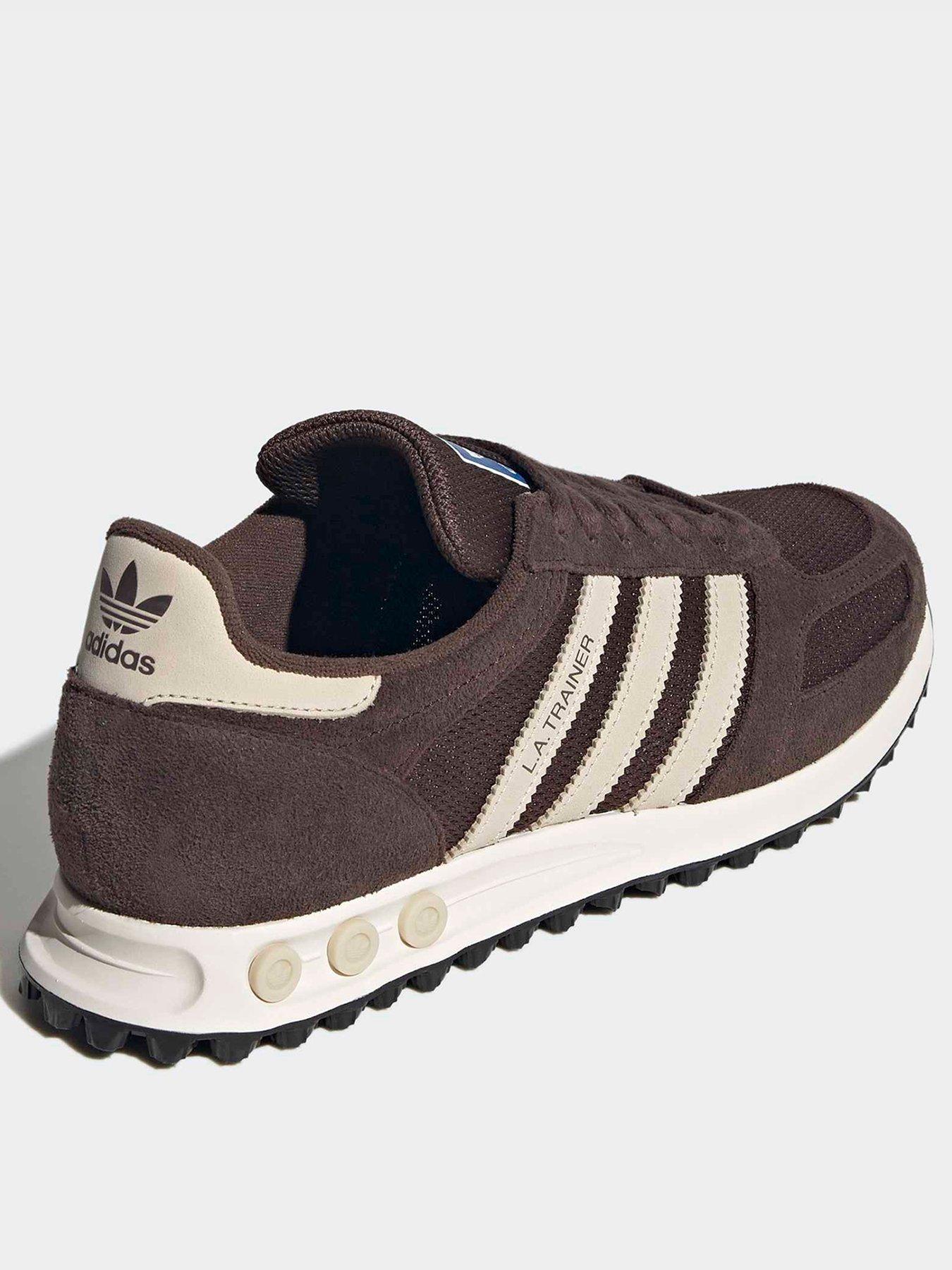 Image 3 of 7 of adidas Originals Mens La Trainer Og Trainers - Brown