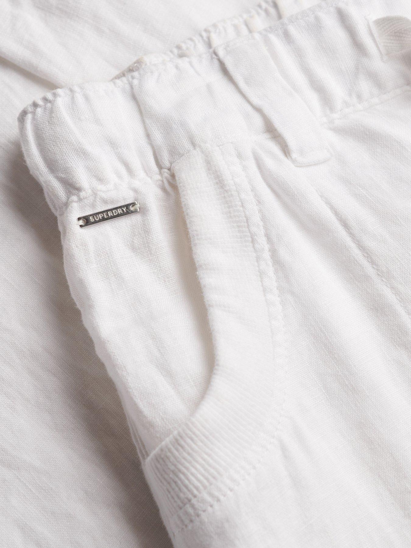Image 7 of 7 of Superdry Linen Low Rise Pant