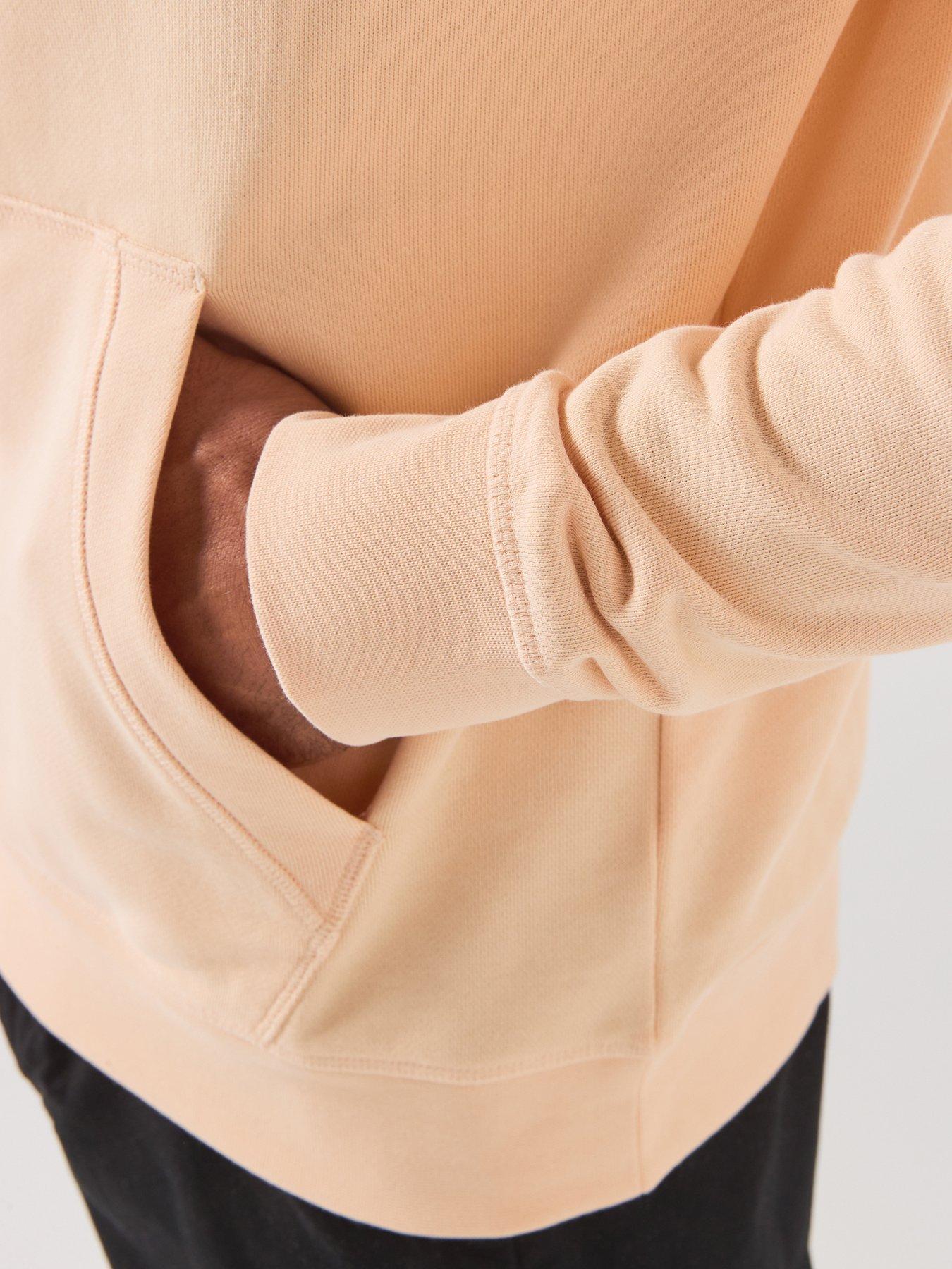 Image 5 of 6 of BOSS Wetalk Overhead Tonal Logo Hoodie - Orange