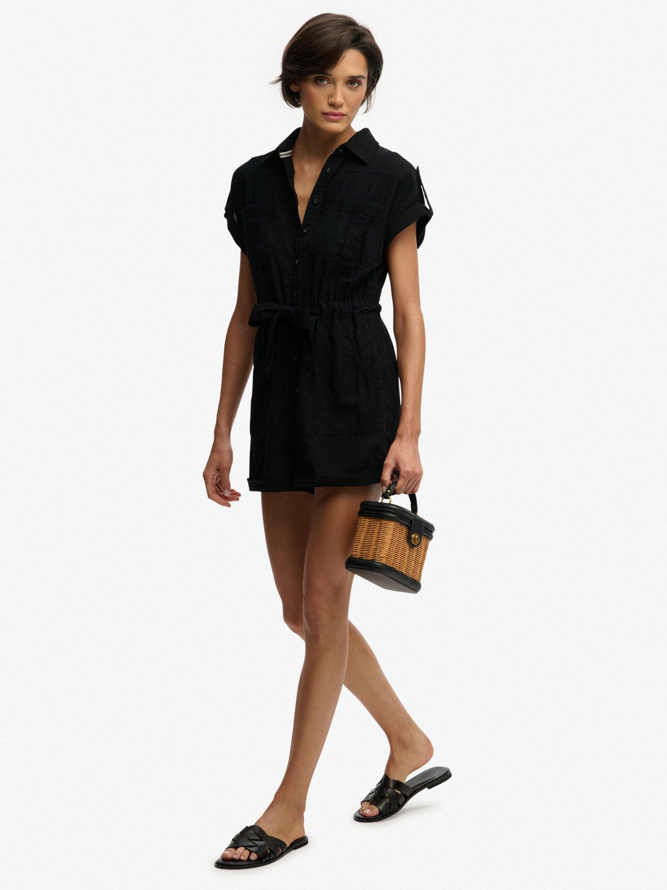 Image 3 of 7 of Superdry Belted Utility Playsuit