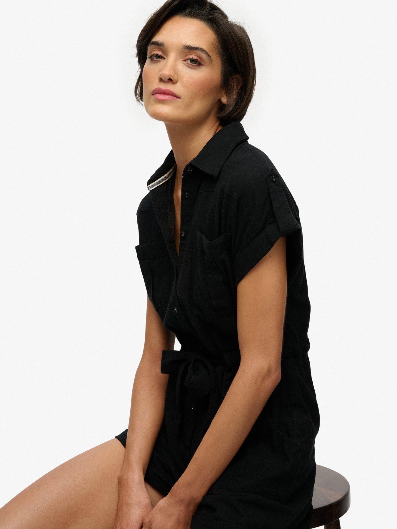 Image 6 of 7 of Superdry Belted Utility Playsuit