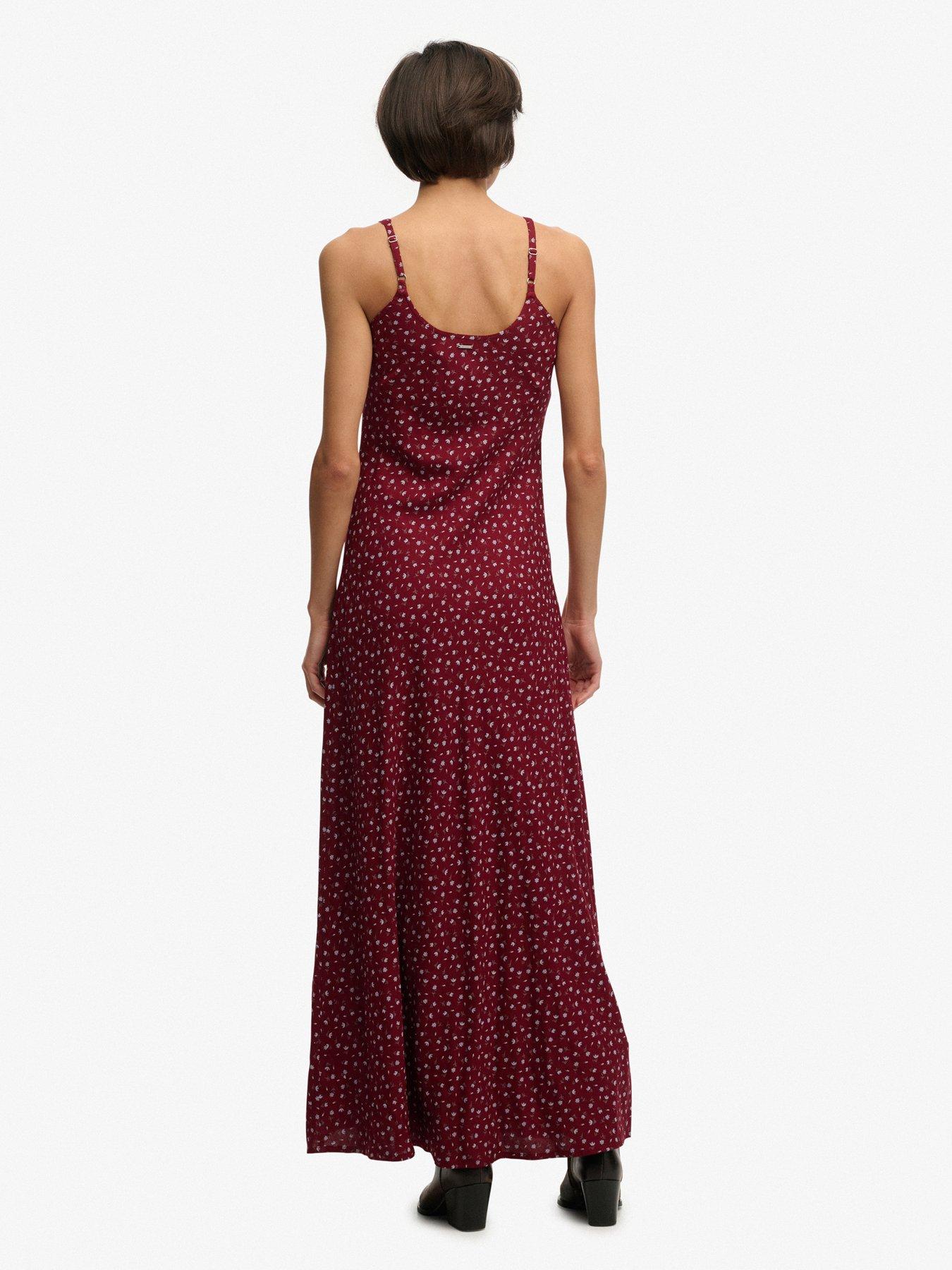 Image 2 of 7 of Superdry Printed Cami Maxi Dress