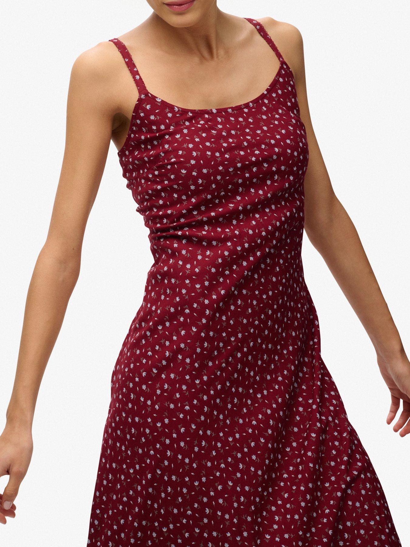 Image 5 of 7 of Superdry Printed Cami Maxi Dress