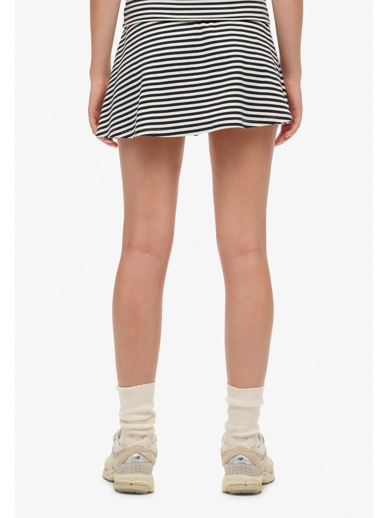 Image 2 of 7 of Superdry Ath Ess Fold Over Skirt