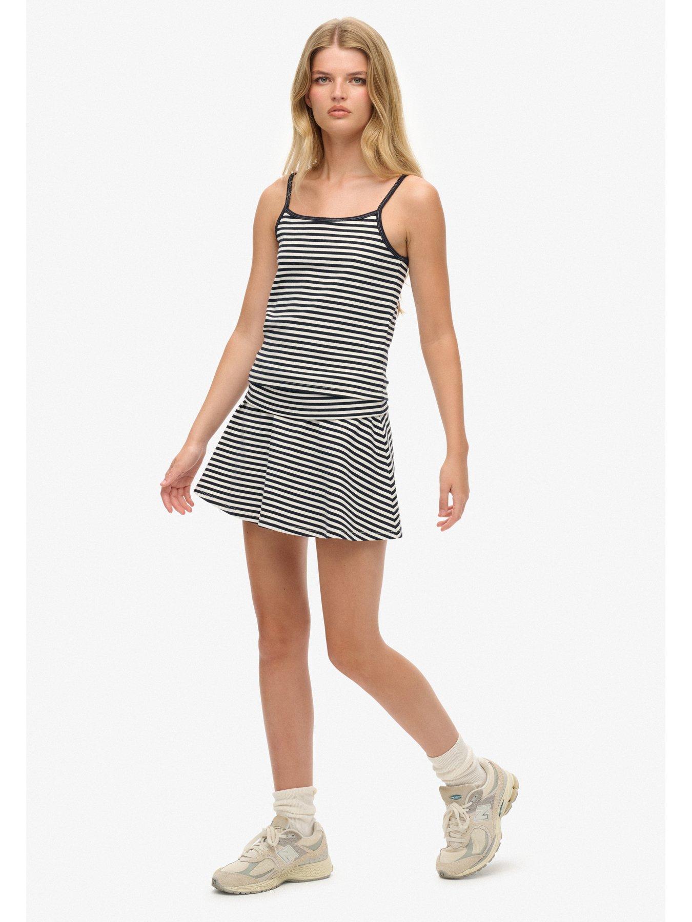 Image 5 of 7 of Superdry Ath Ess Fold Over Skirt