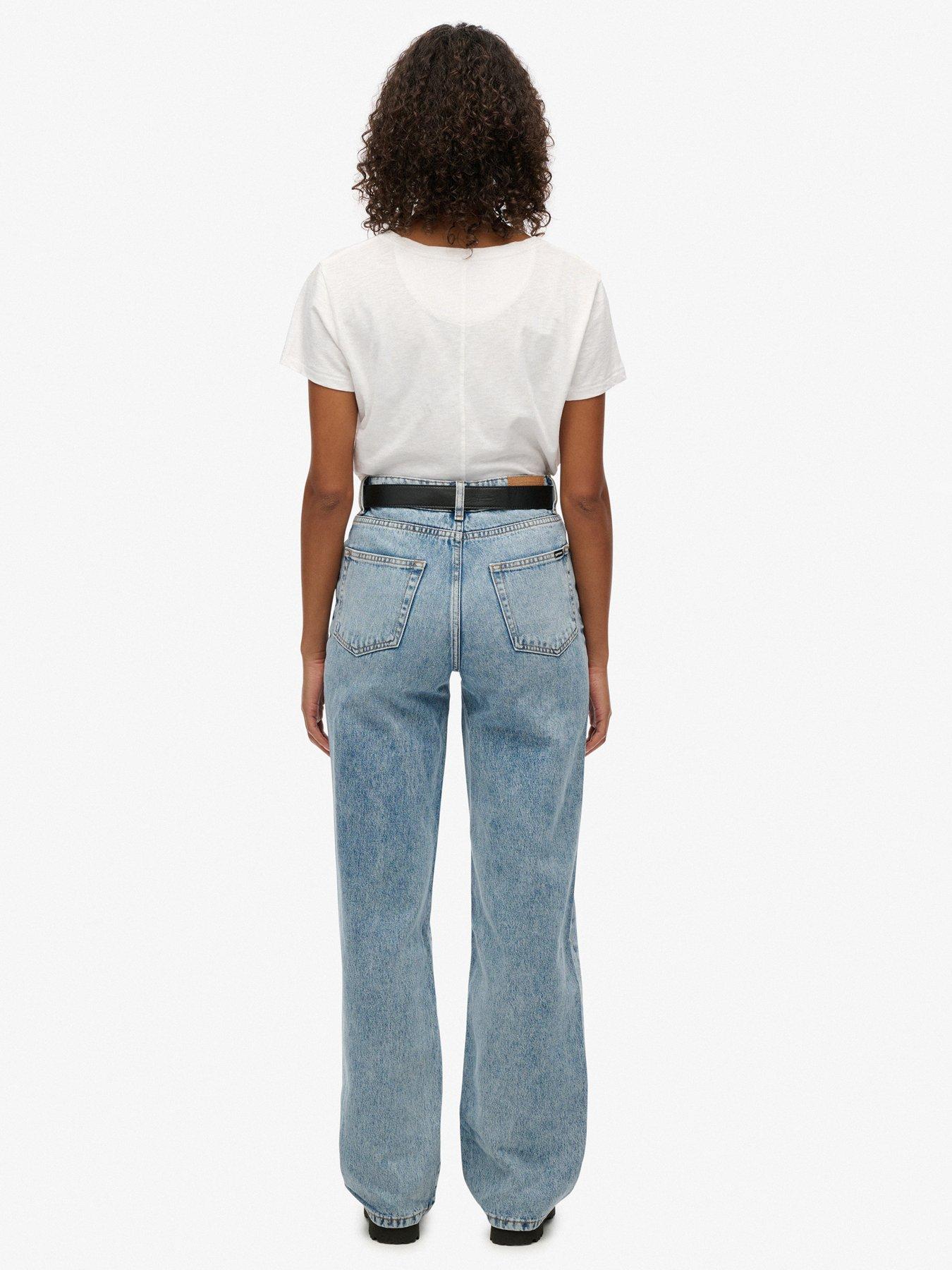 Image 4 of 6 of Superdry High Rise Wide Leg Jean