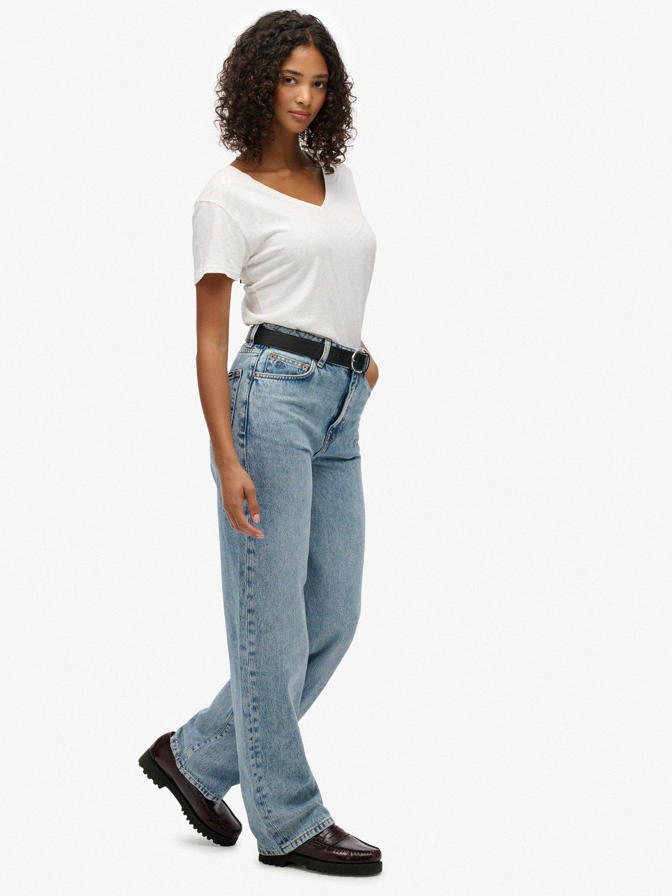 Image 5 of 6 of Superdry High Rise Wide Leg Jean