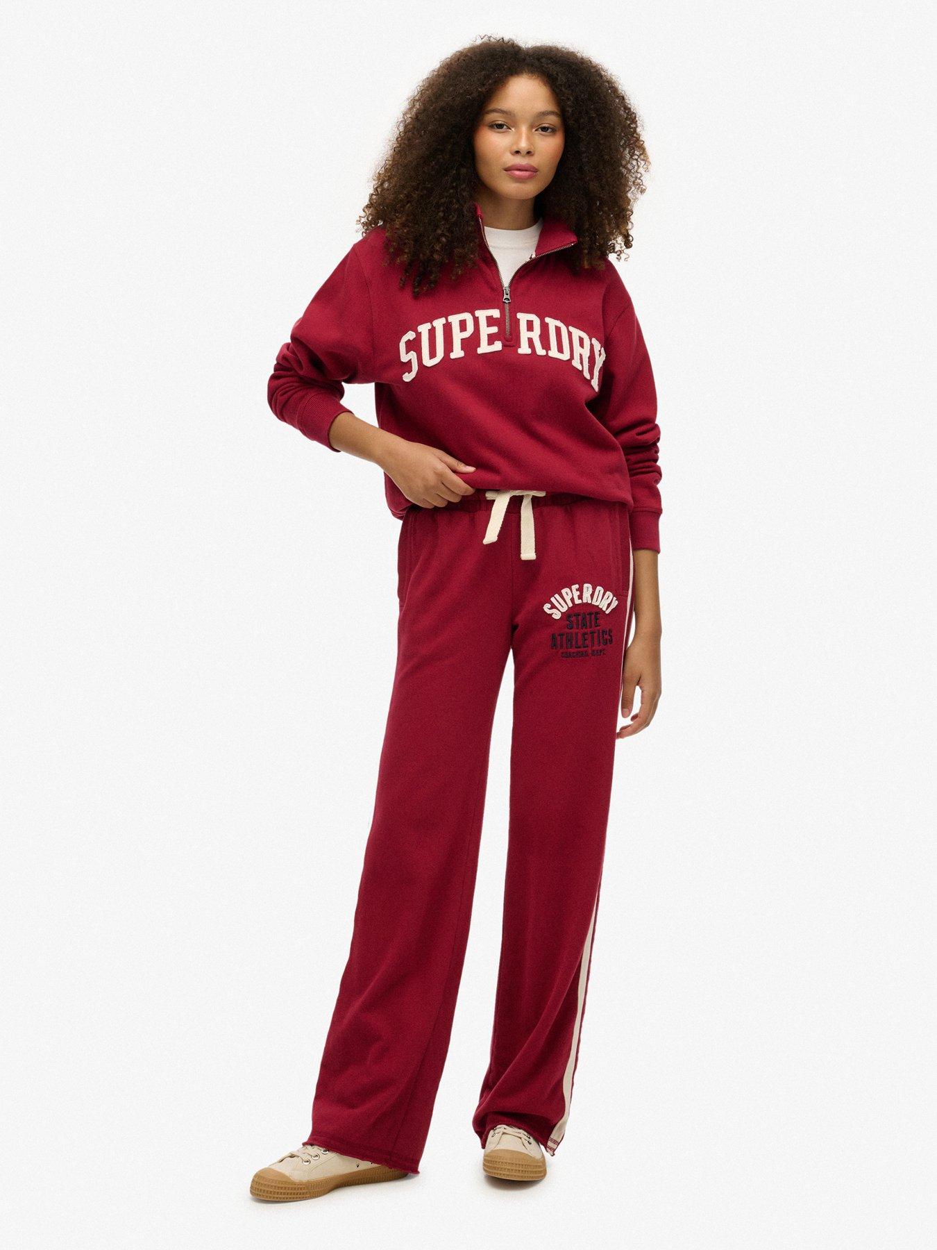 Image 3 of 7 of Superdry Ath Ess Hockey Joggers - Red
