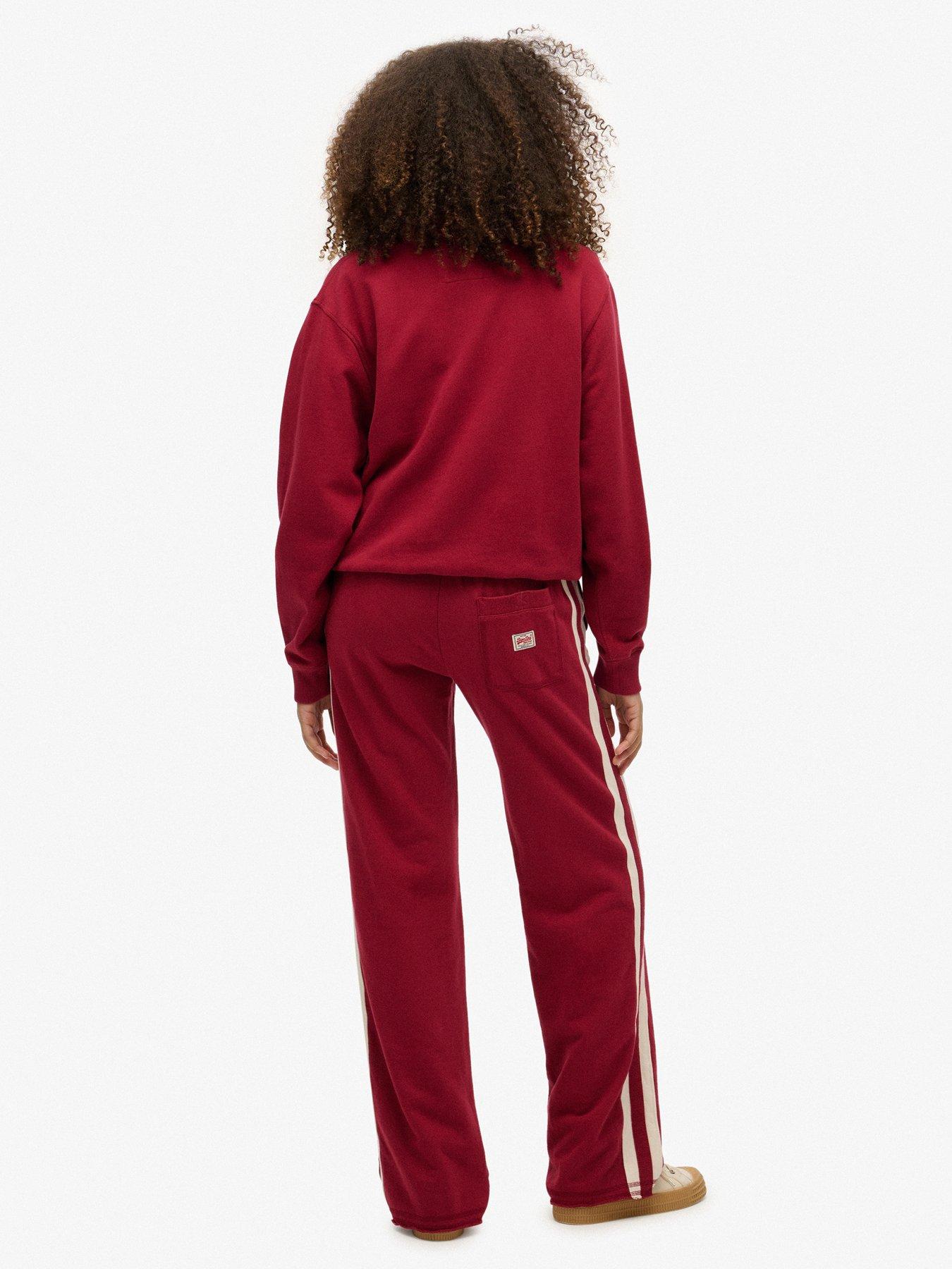 Image 4 of 7 of Superdry Ath Ess Hockey Joggers - Red