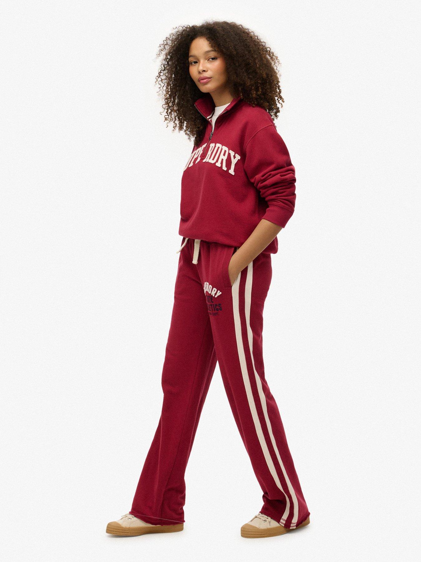 Image 5 of 7 of Superdry Ath Ess Hockey Joggers - Red
