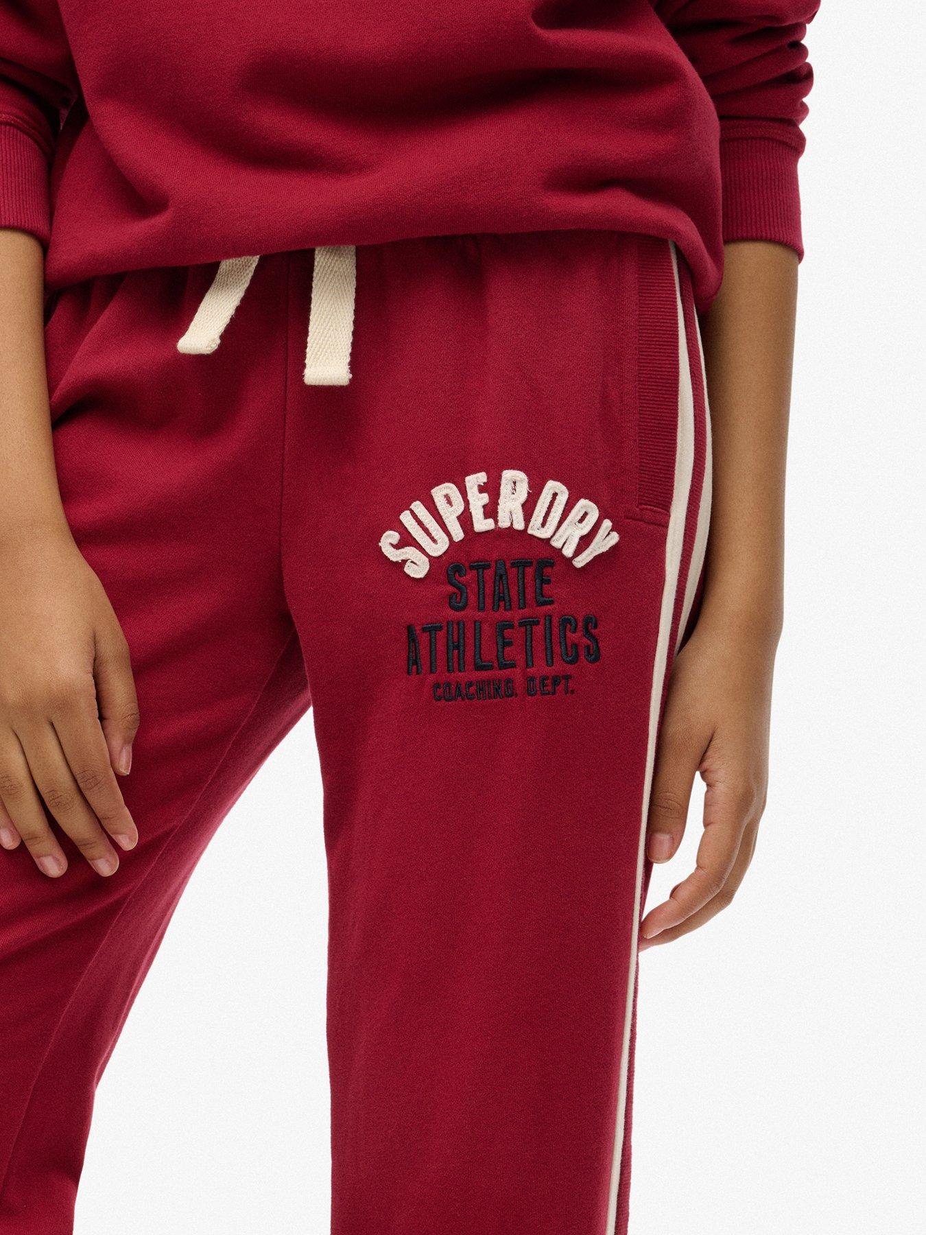 Image 6 of 7 of Superdry Ath Ess Hockey Joggers - Red