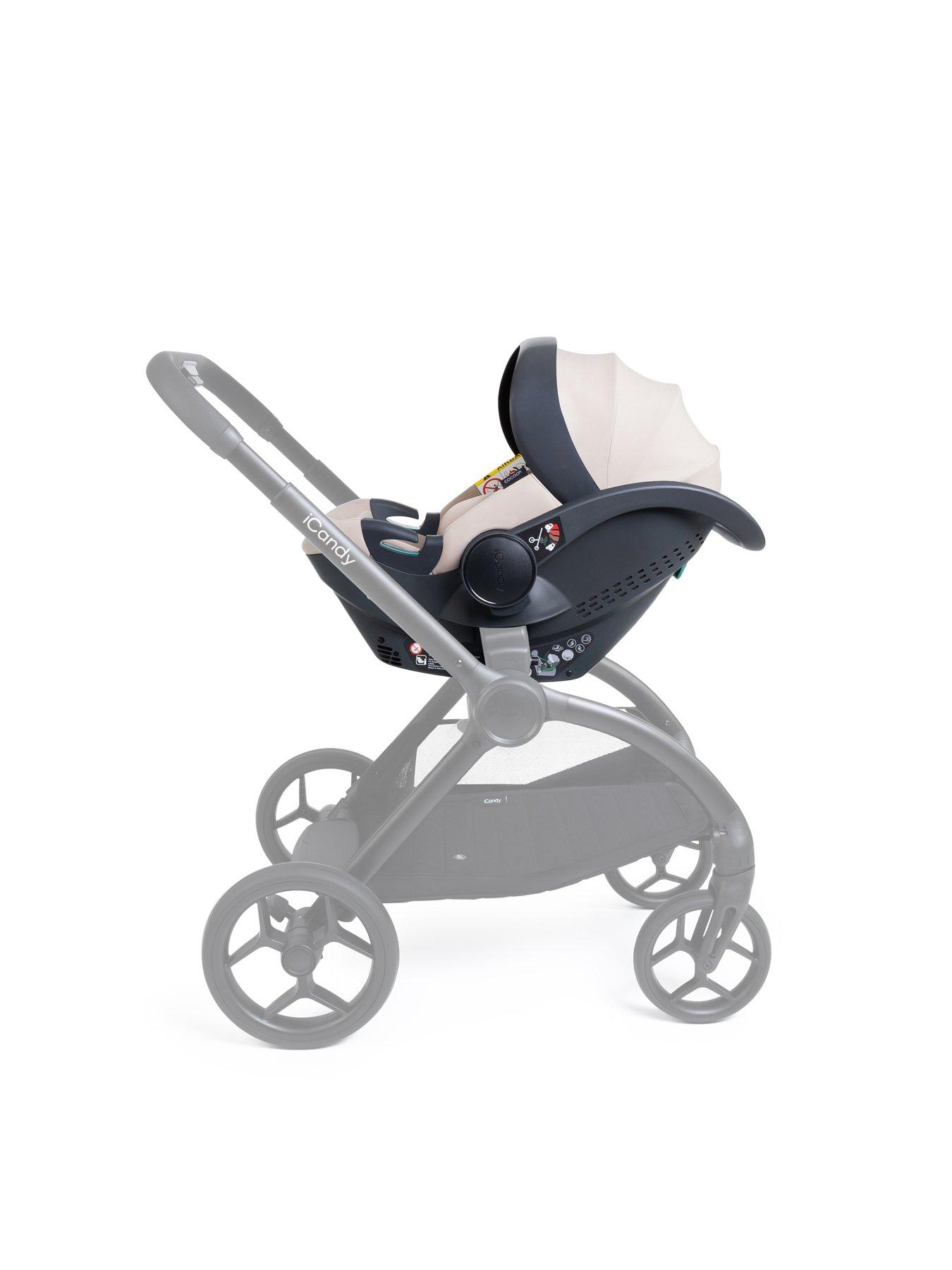  image of icandy-cocoon-360-amp-base-sandstone