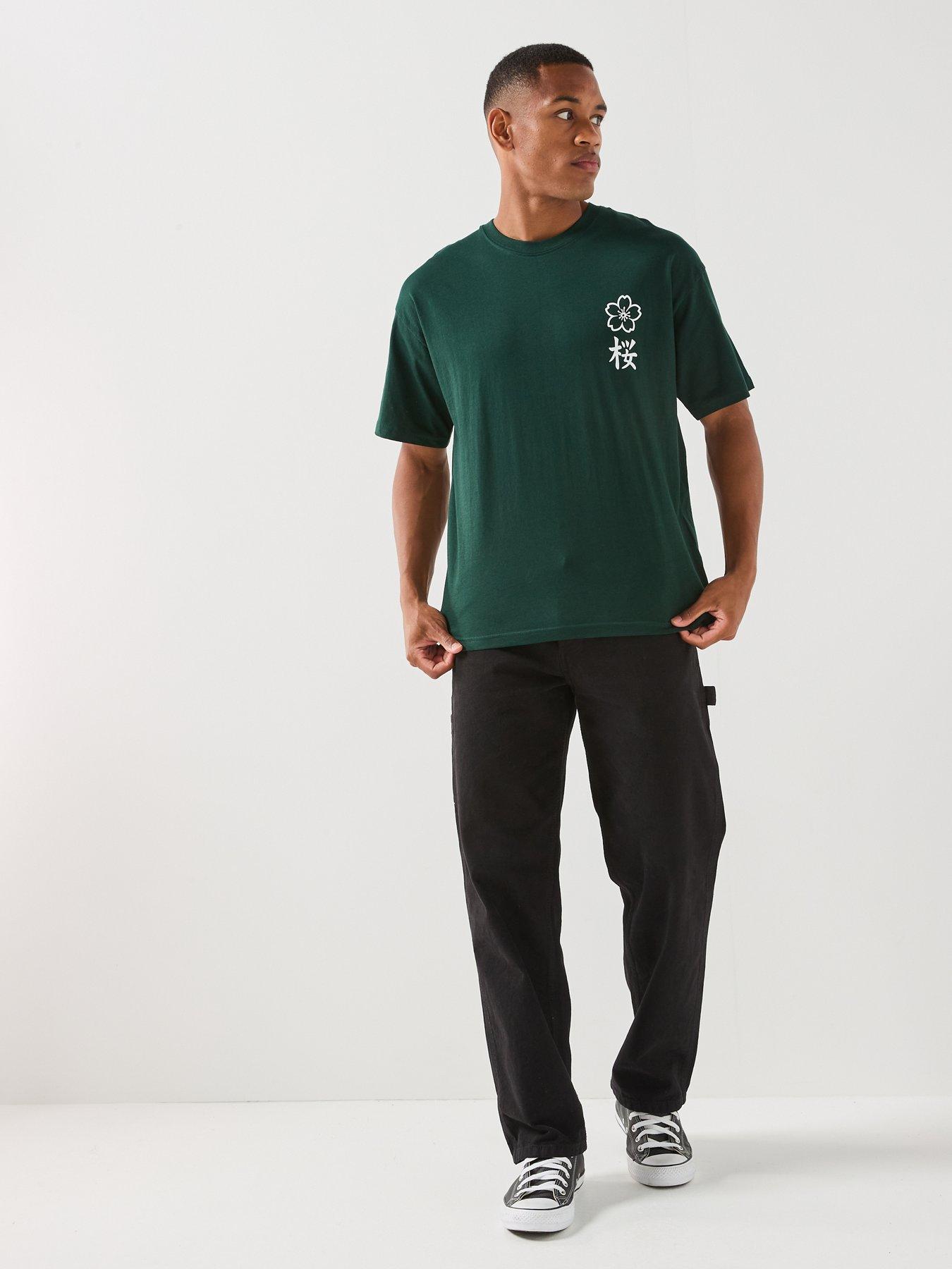 Image 3 of 6 of Jack & Jones Dylan T-Shirt - Green