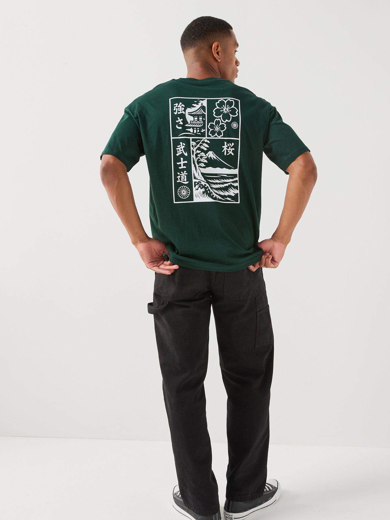 Image 4 of 6 of Jack & Jones Dylan T-Shirt - Green