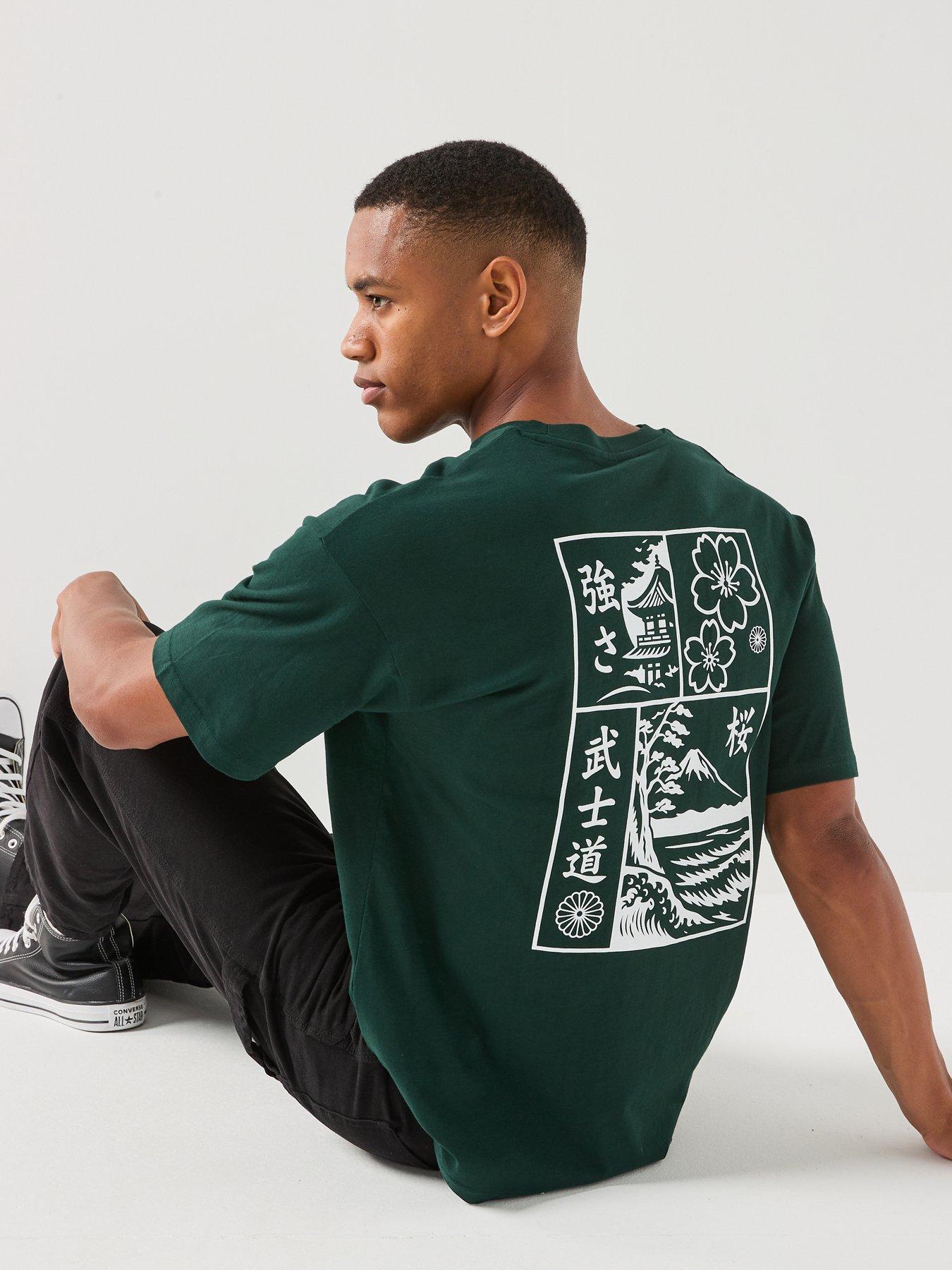Image 6 of 6 of Jack & Jones Dylan T-Shirt - Green