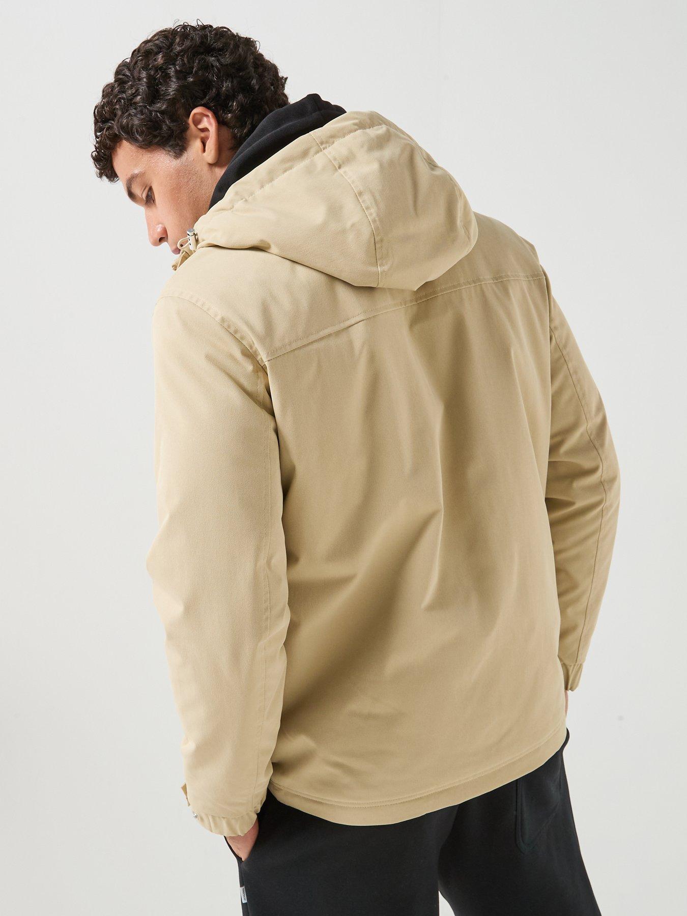 Image 2 of 6 of Jack & Jones Men's Wolf Parka Jacket - Beige